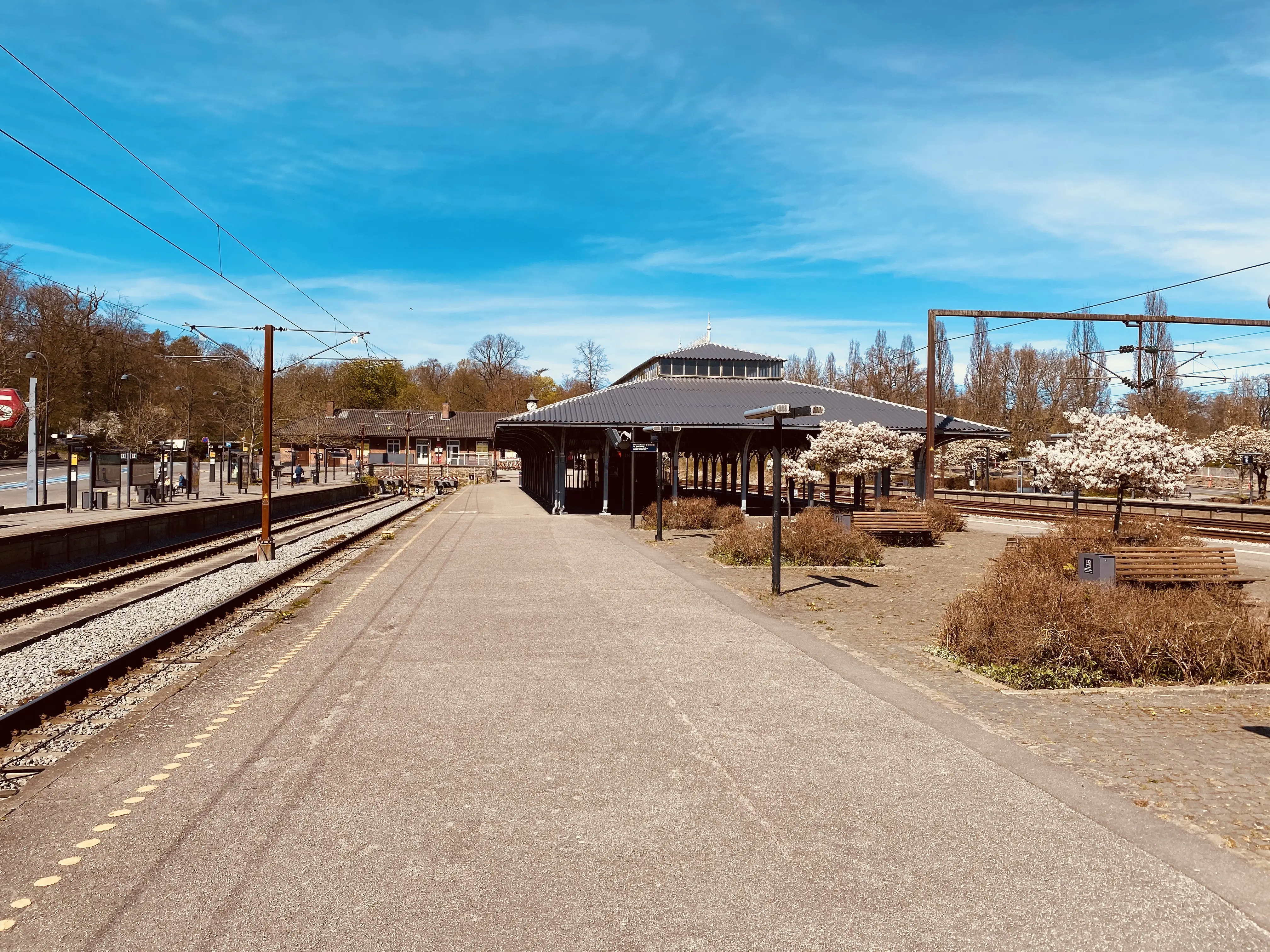 Billede af Klampenborg Station.
