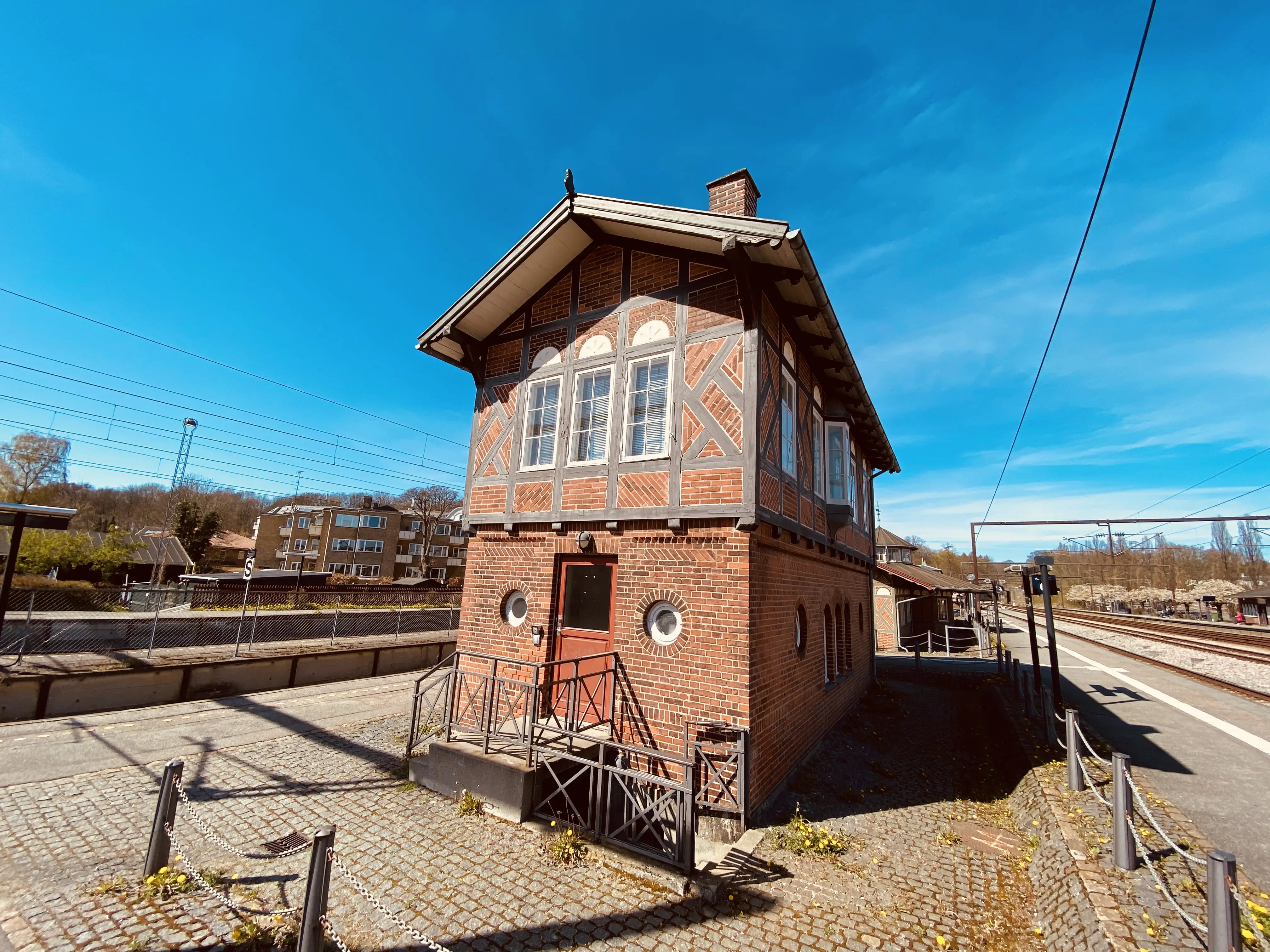 Billede af Klampenborg Station.