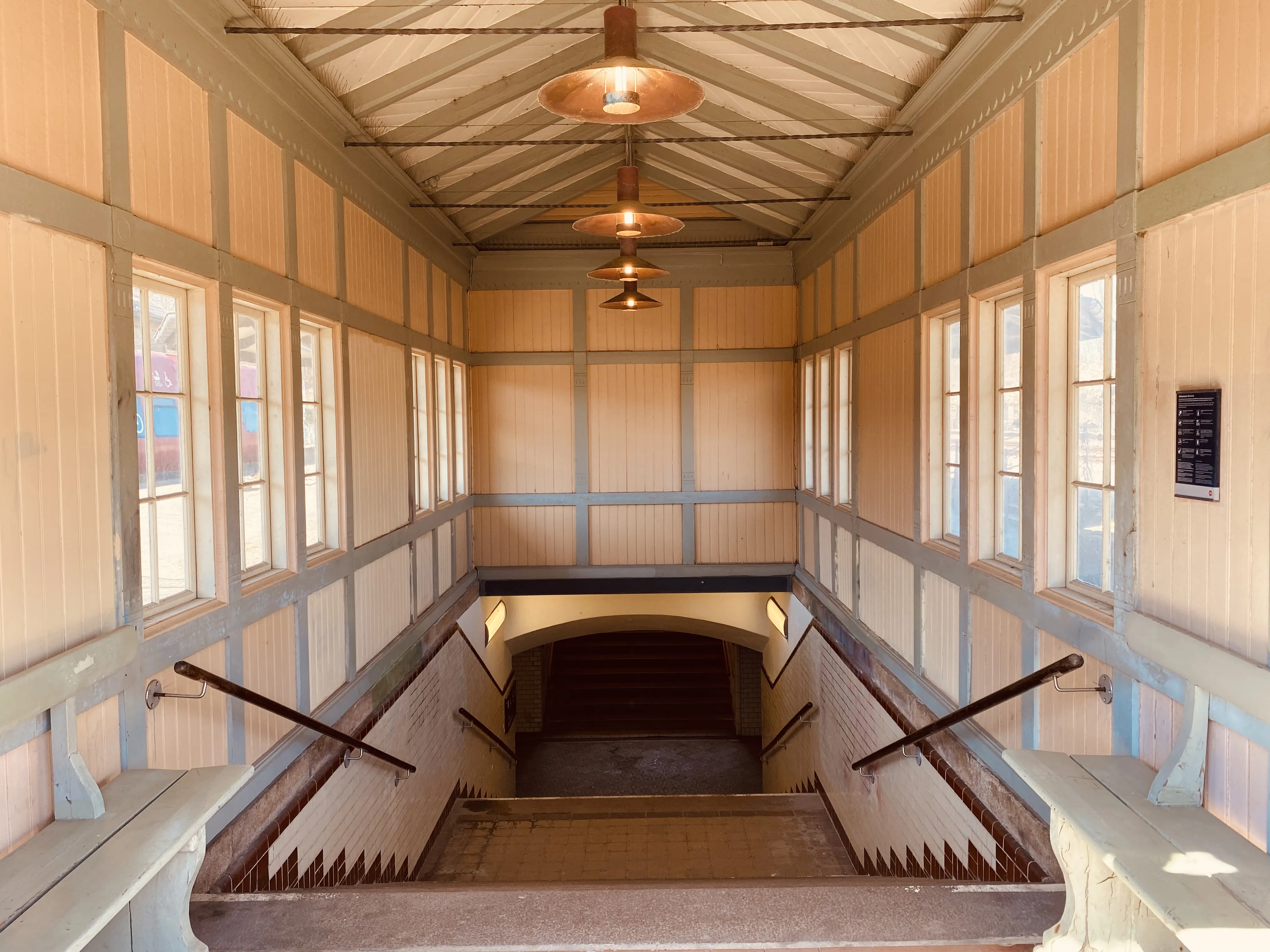 Billede af Klampenborg Station.
