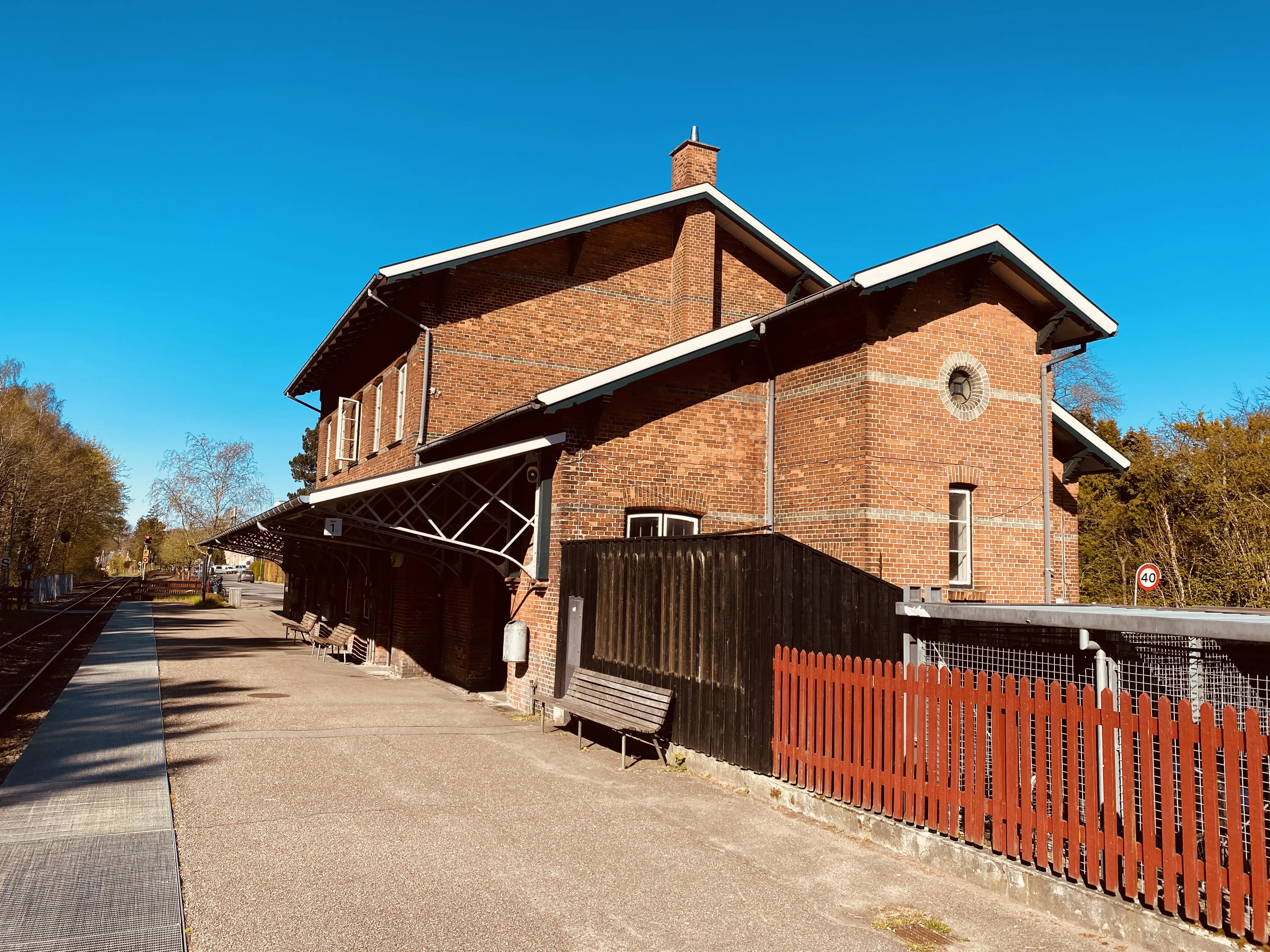Billede af Fredensborg Station.