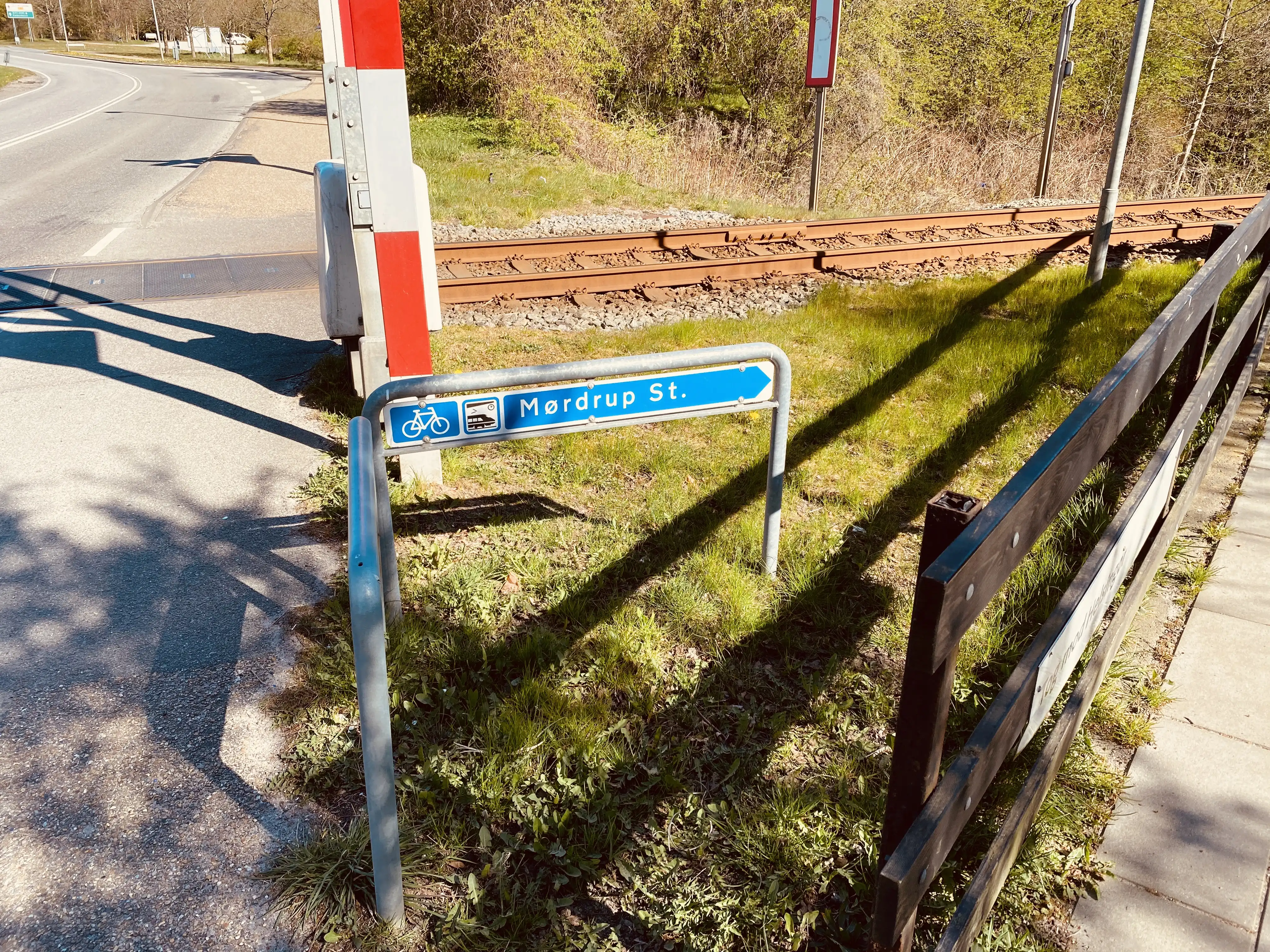 Billede af Mørdrup Trinbræt. Billede af Mørdrup Trinbræt.