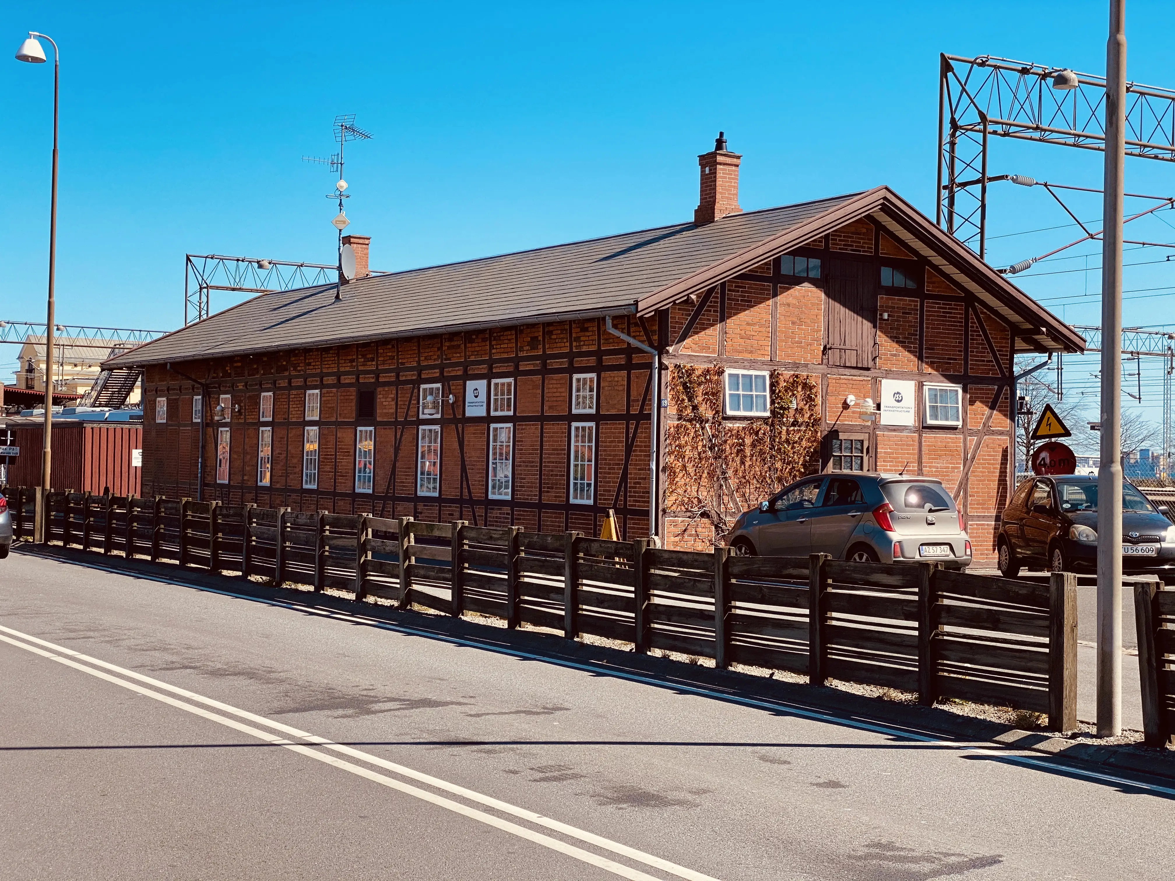 Billede af Helsingør Banegård s pakhus. Billede af Helsingør Banegård s pakhus.