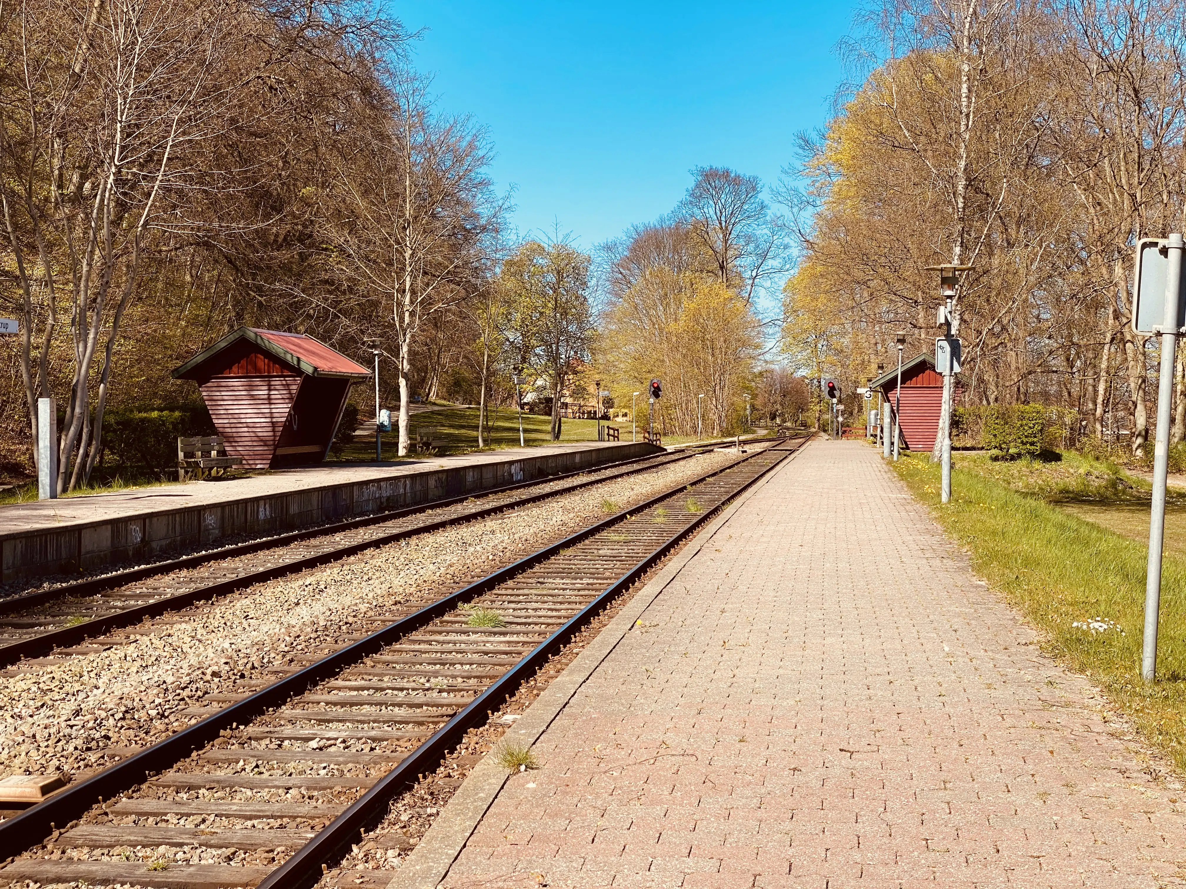 Billede af Højstrup Trinbræt. Billede af Højstrup Trinbræt.