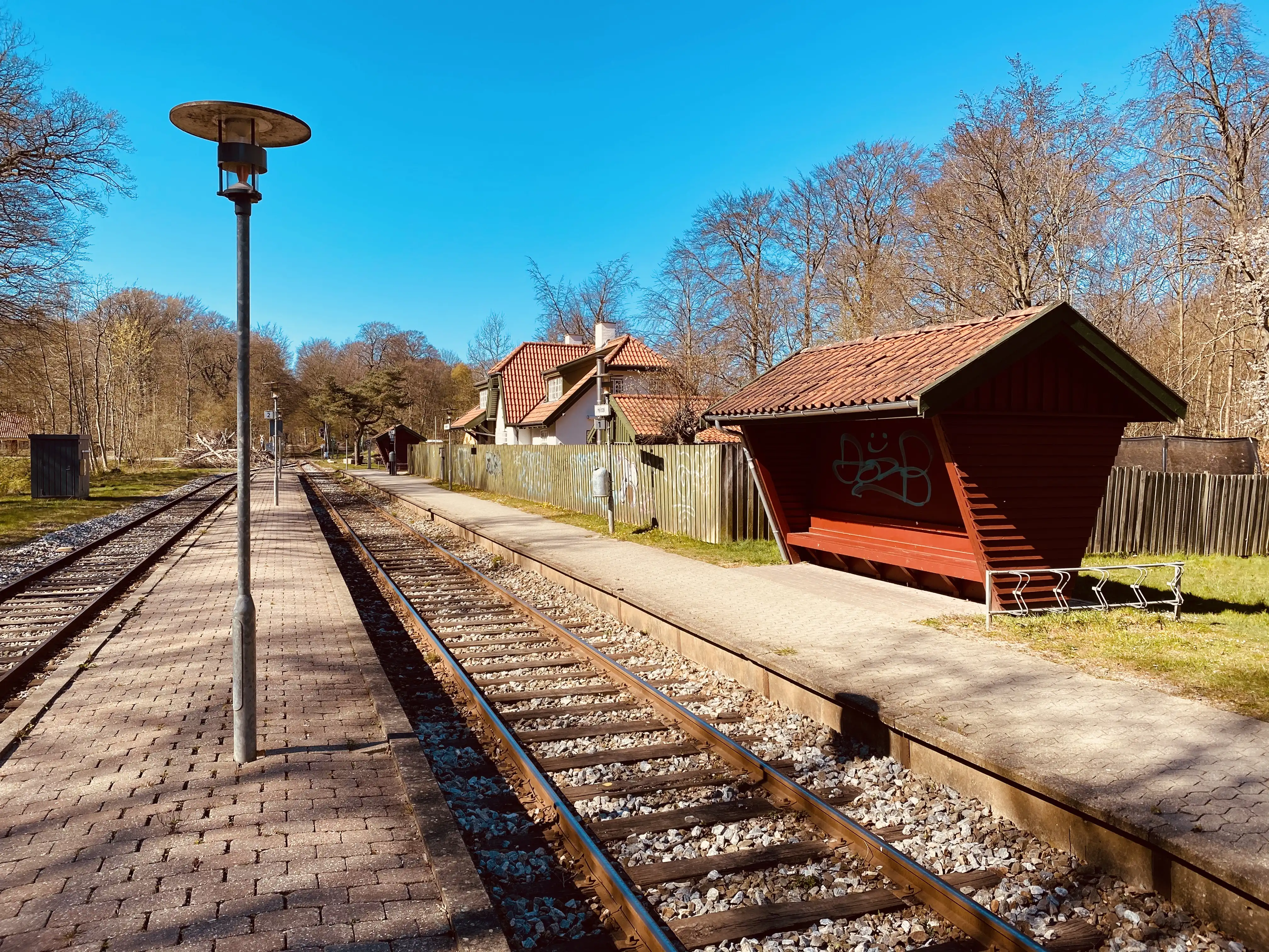 Billede af Hellebæk Station. Billede af Hellebæk Station.