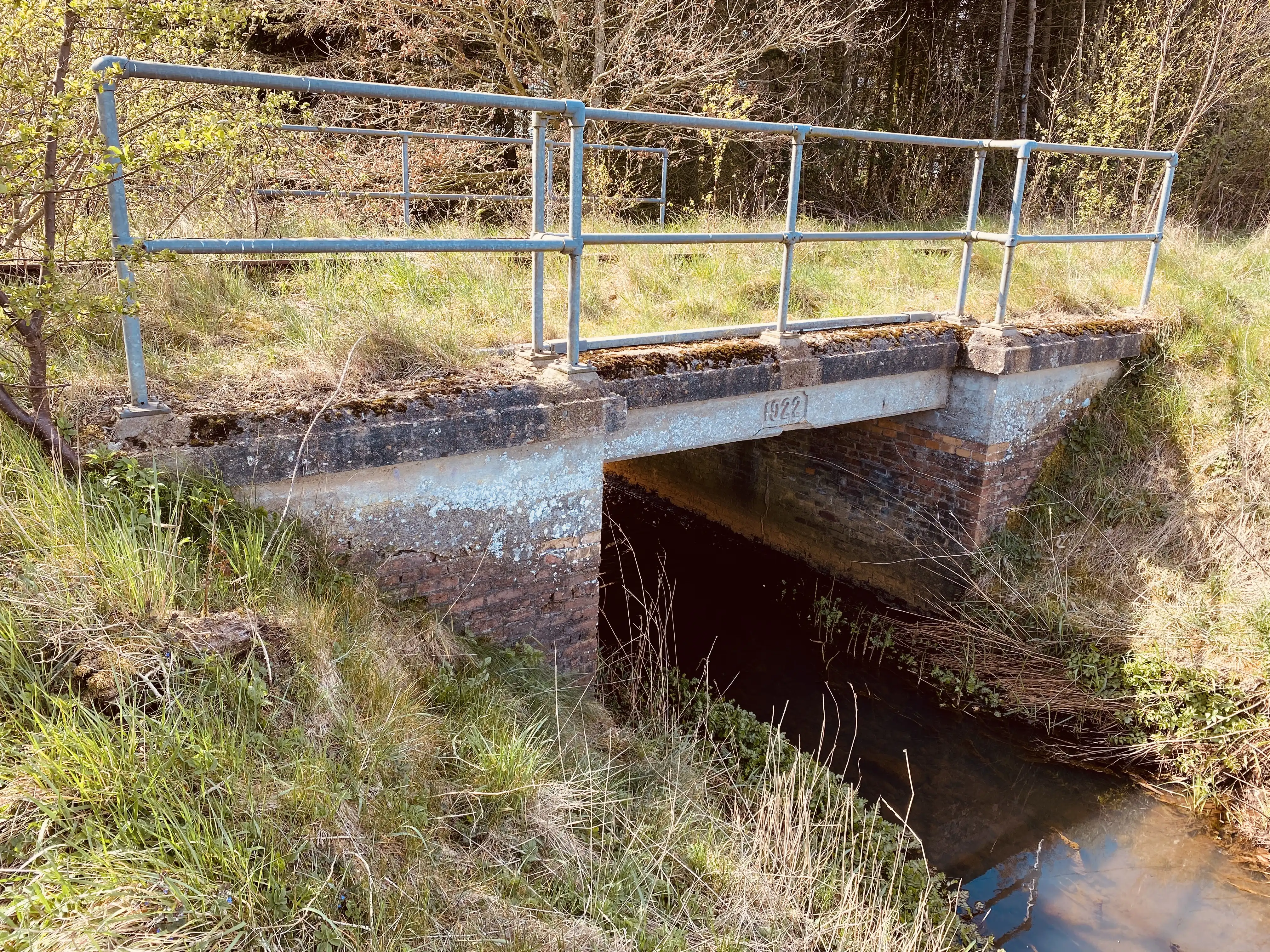 Billede af Rørkær Trinbræt ind og udkørsel. Billede af Rørkær Trinbræt ind og udkørsel.
