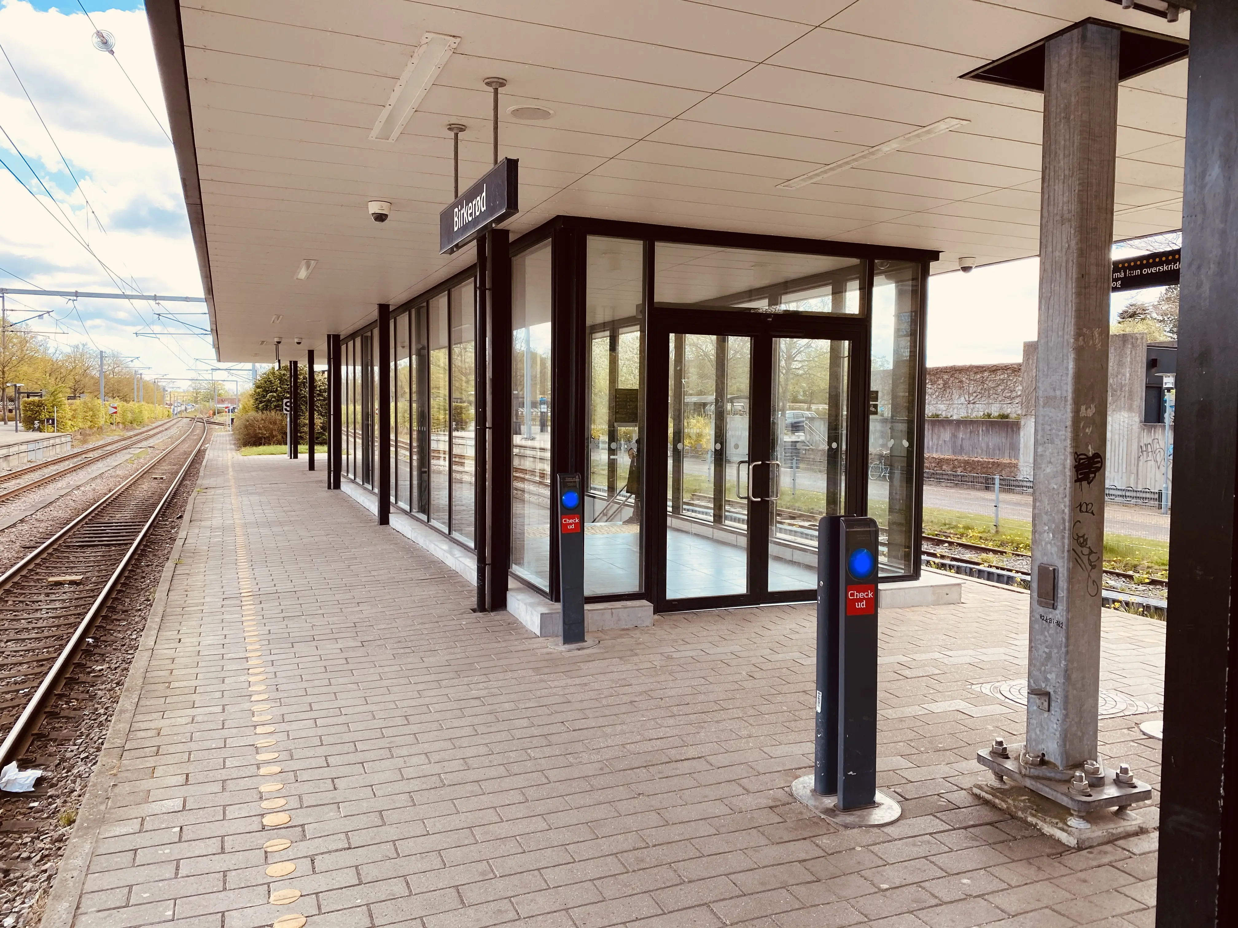 Billede af Birkerød Station. Billede af Birkerød Station.