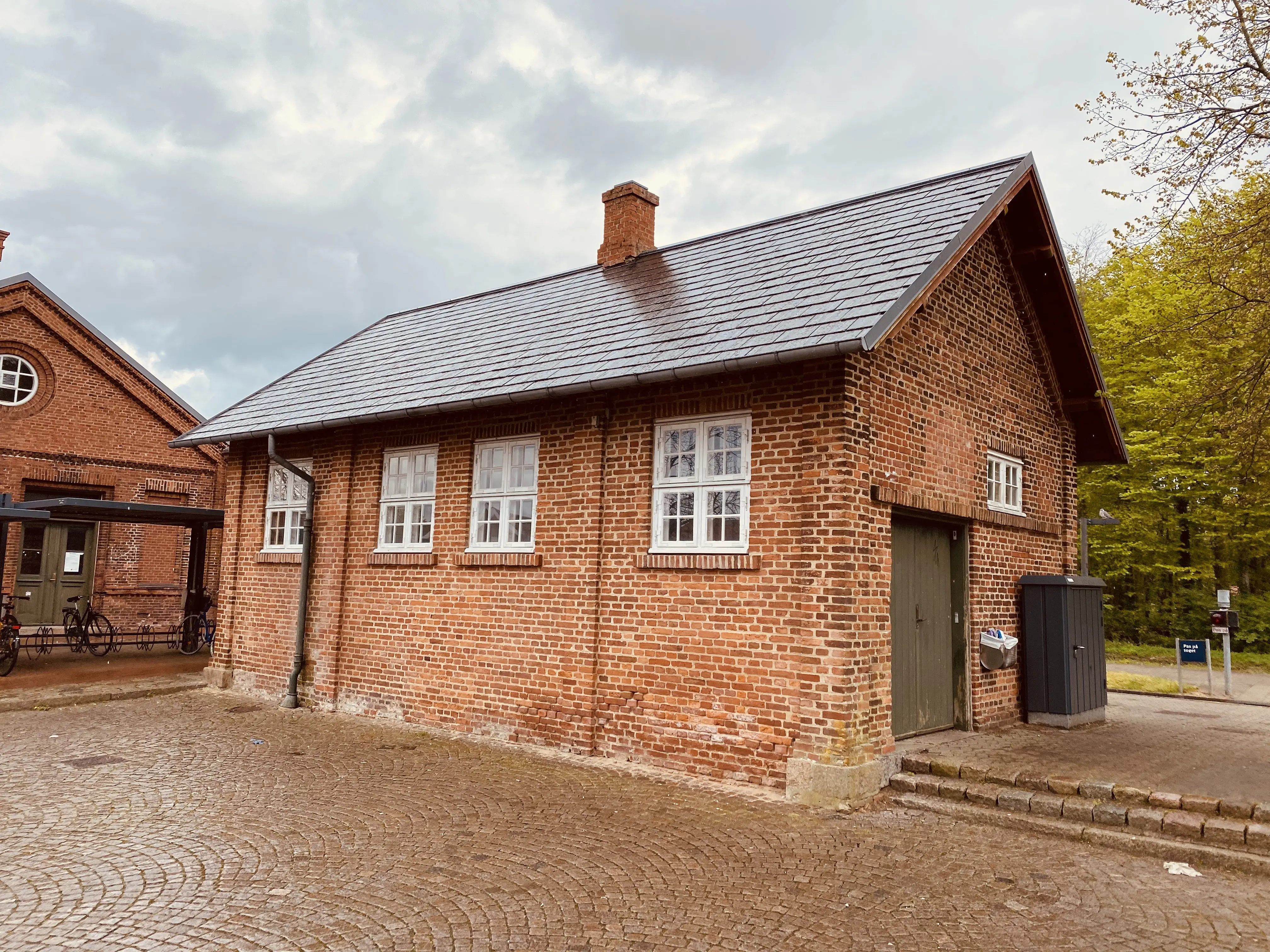 Billede af Ribe Stations retirade.