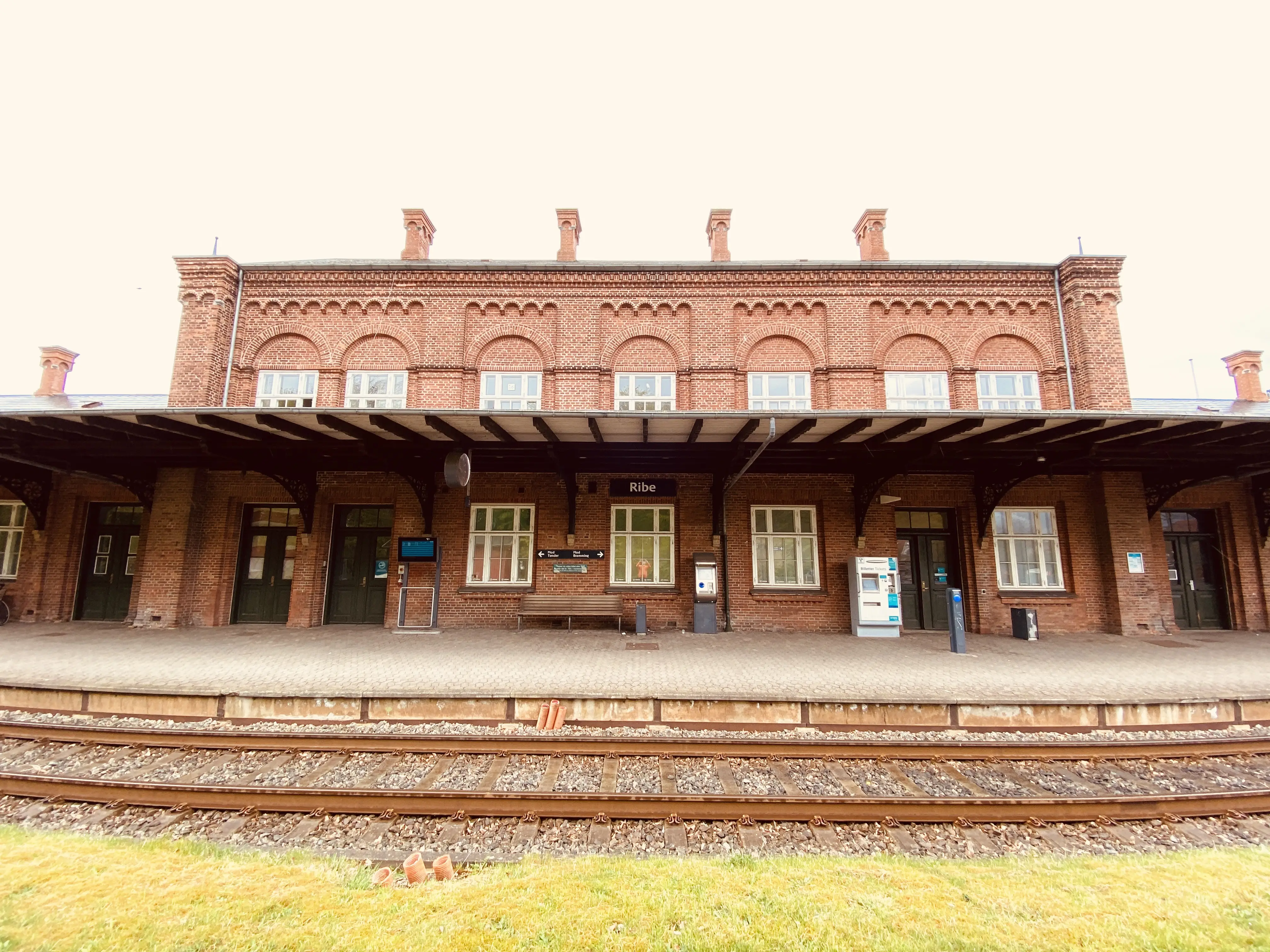 Billede af Ribe Station.