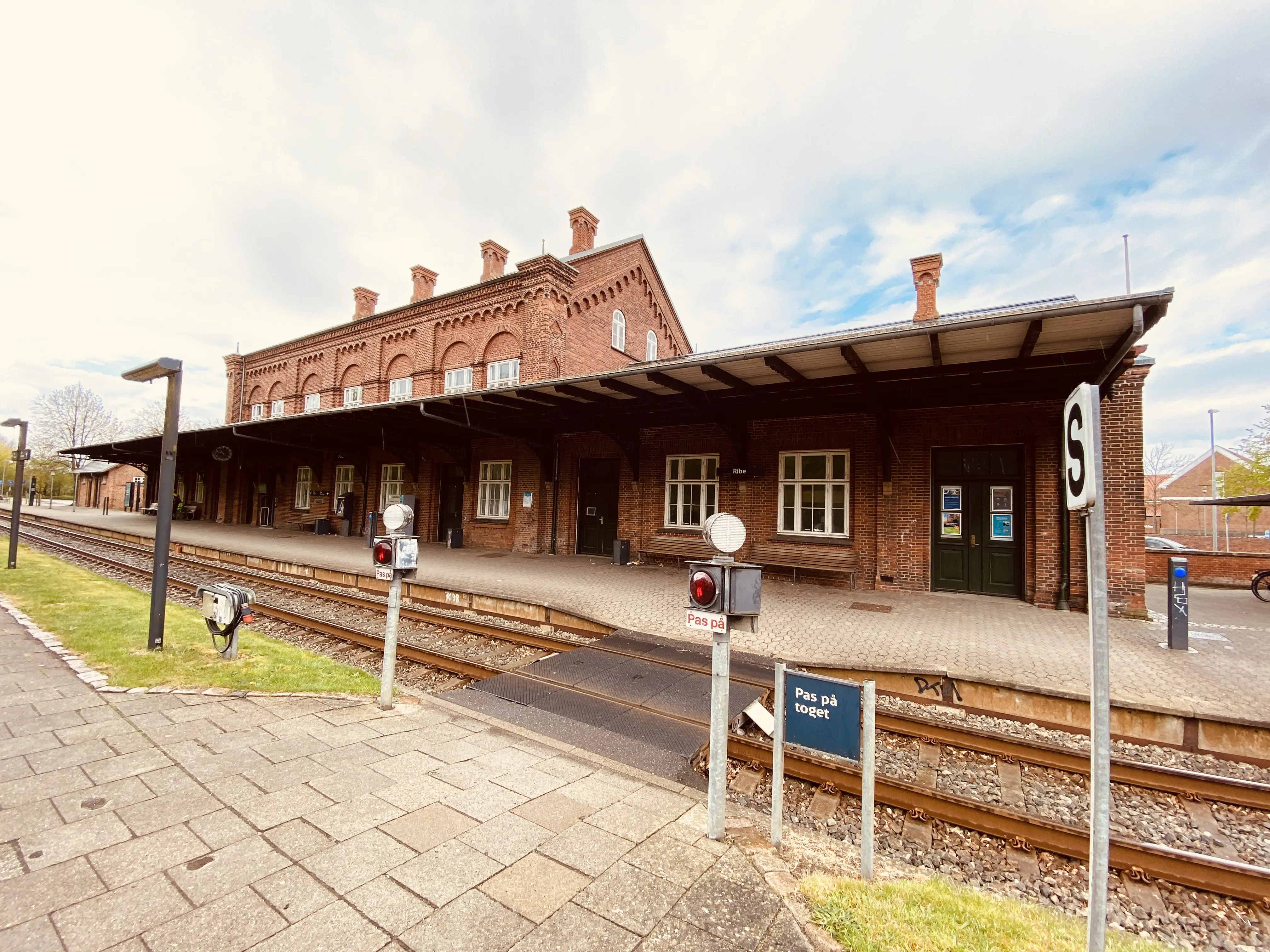 Billede af Ribe Station.