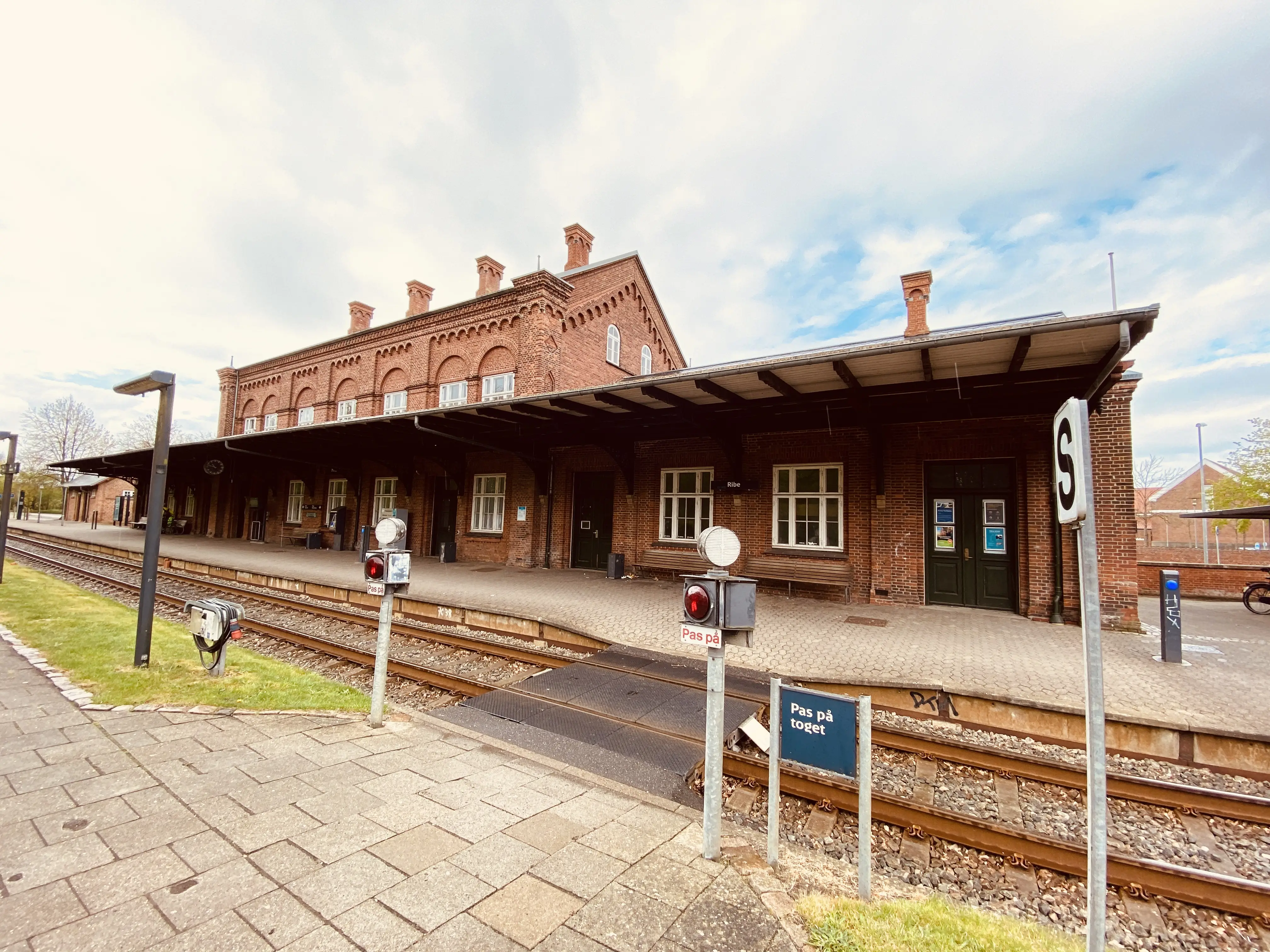 Billede af Ribe Station.