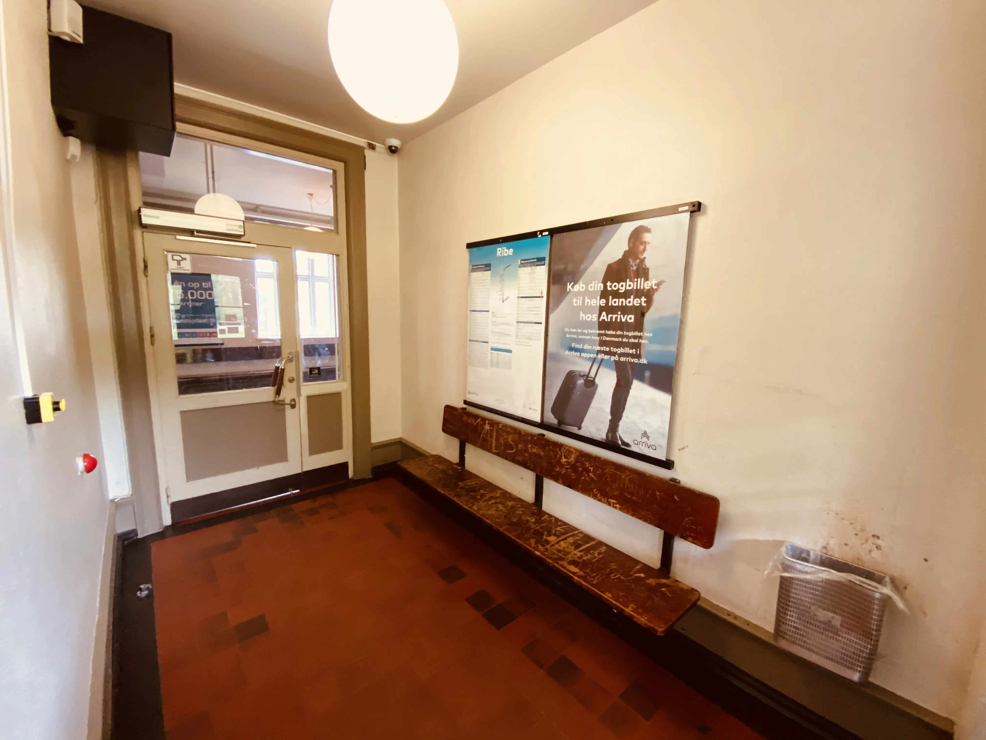 Billede af Ribe Station.