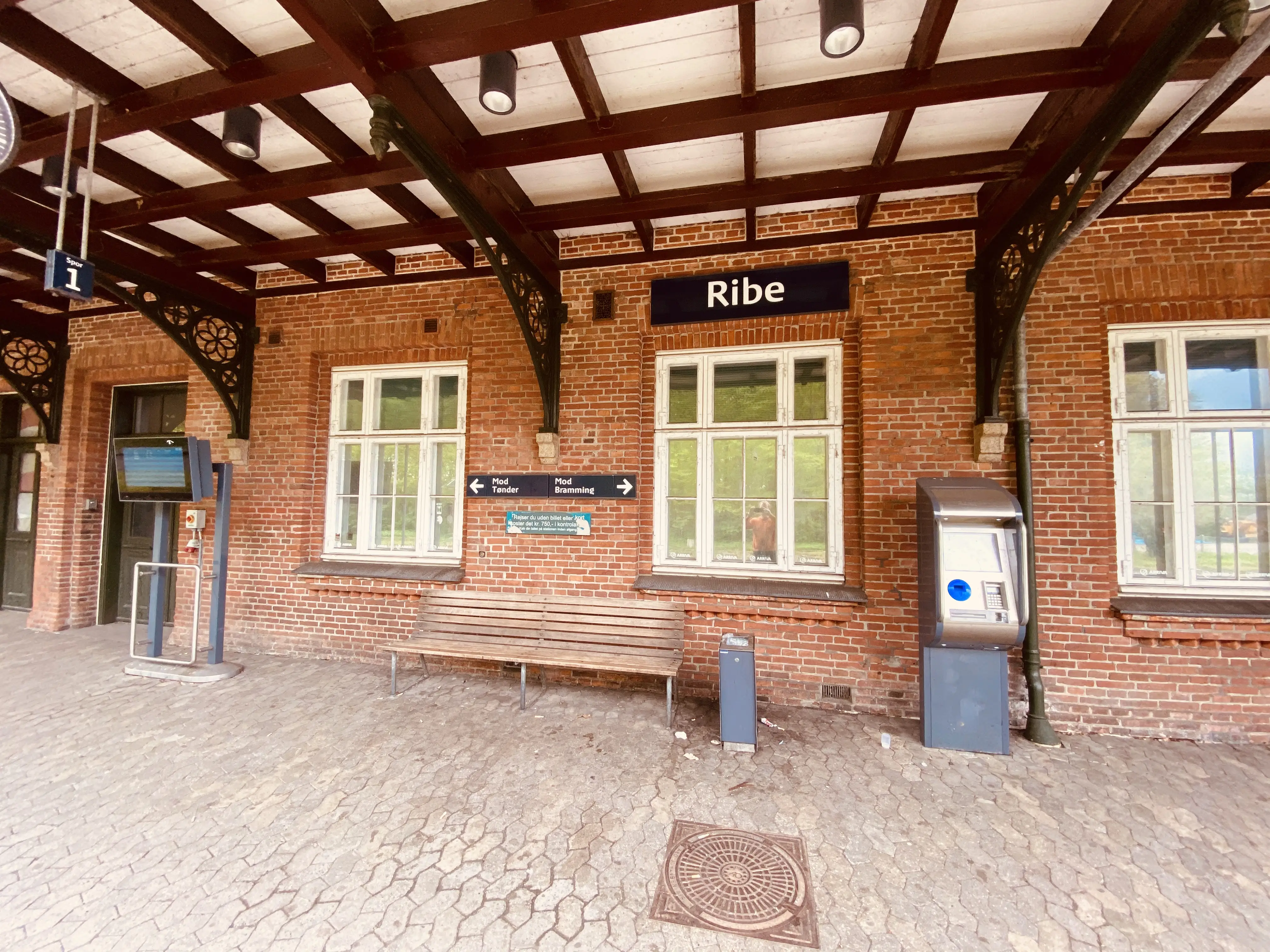 Billede af Ribe Station.