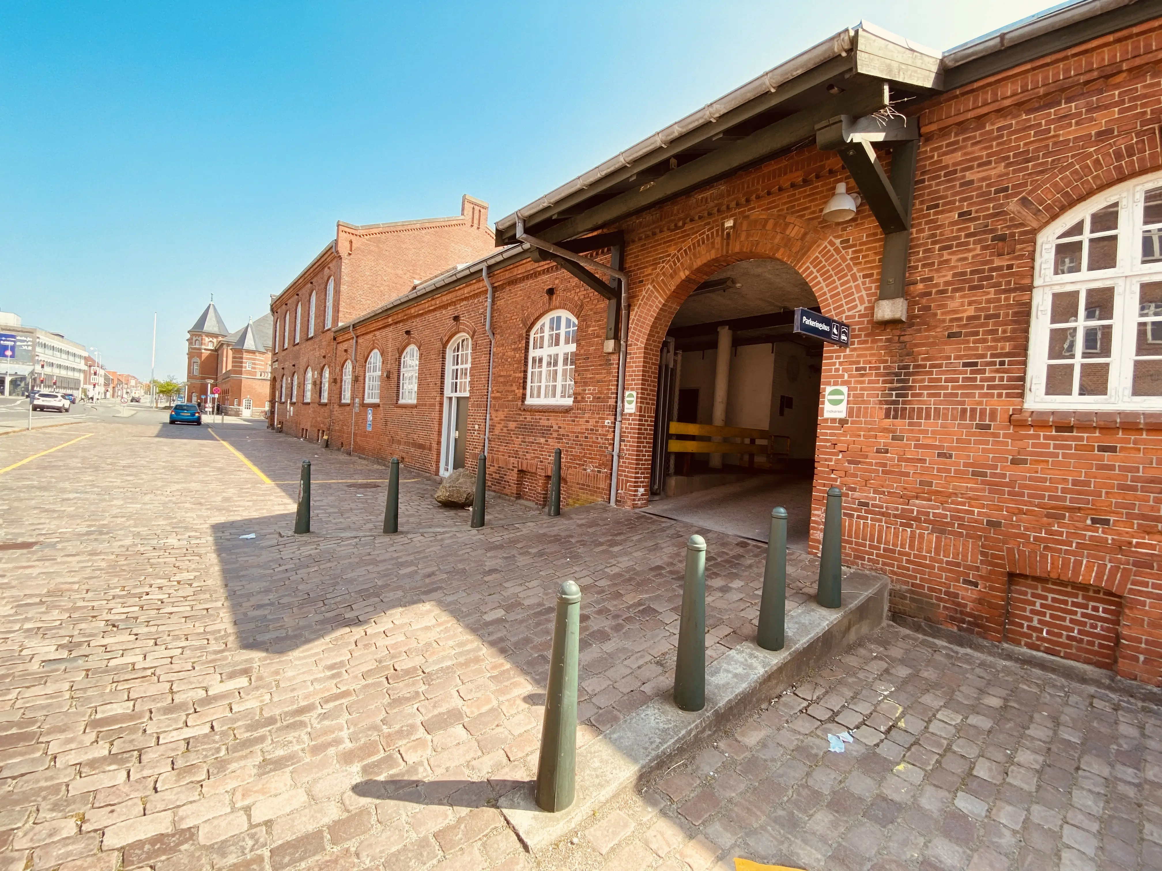 Billede af Esbjerg Stations pakhus.