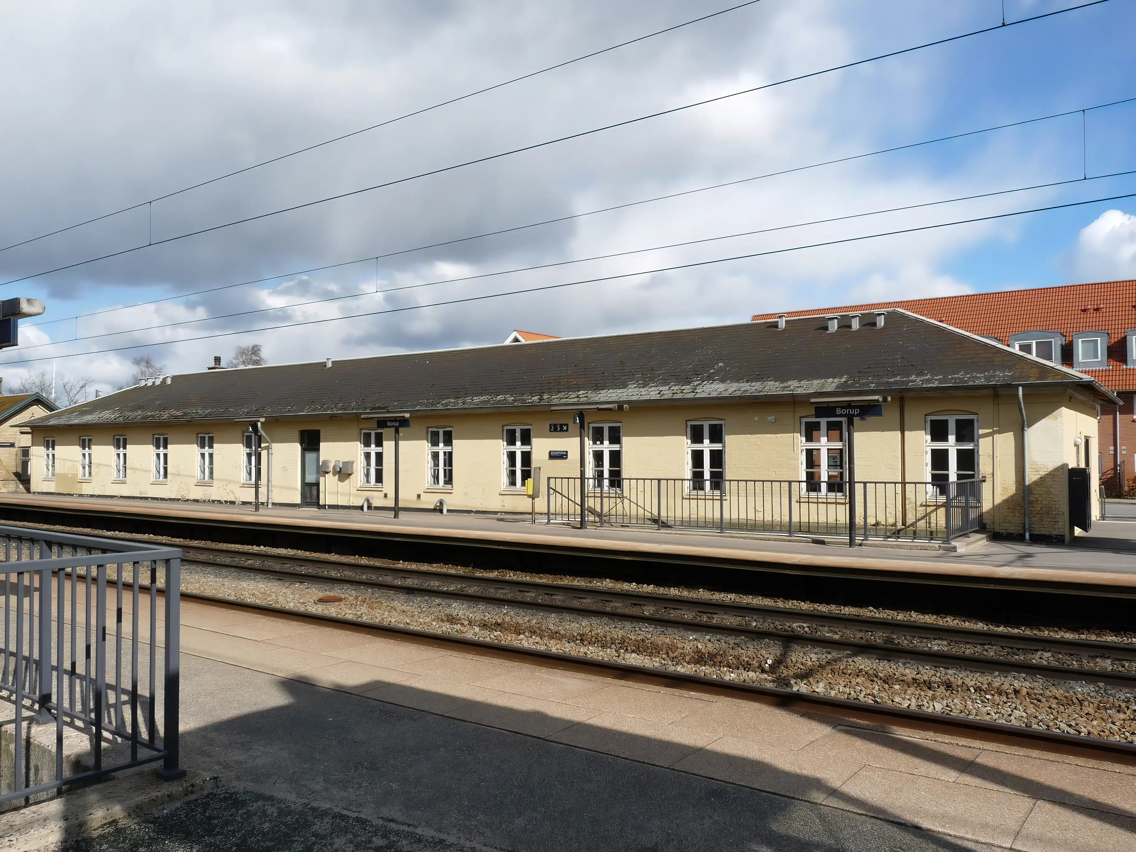Billede af Borup Station.