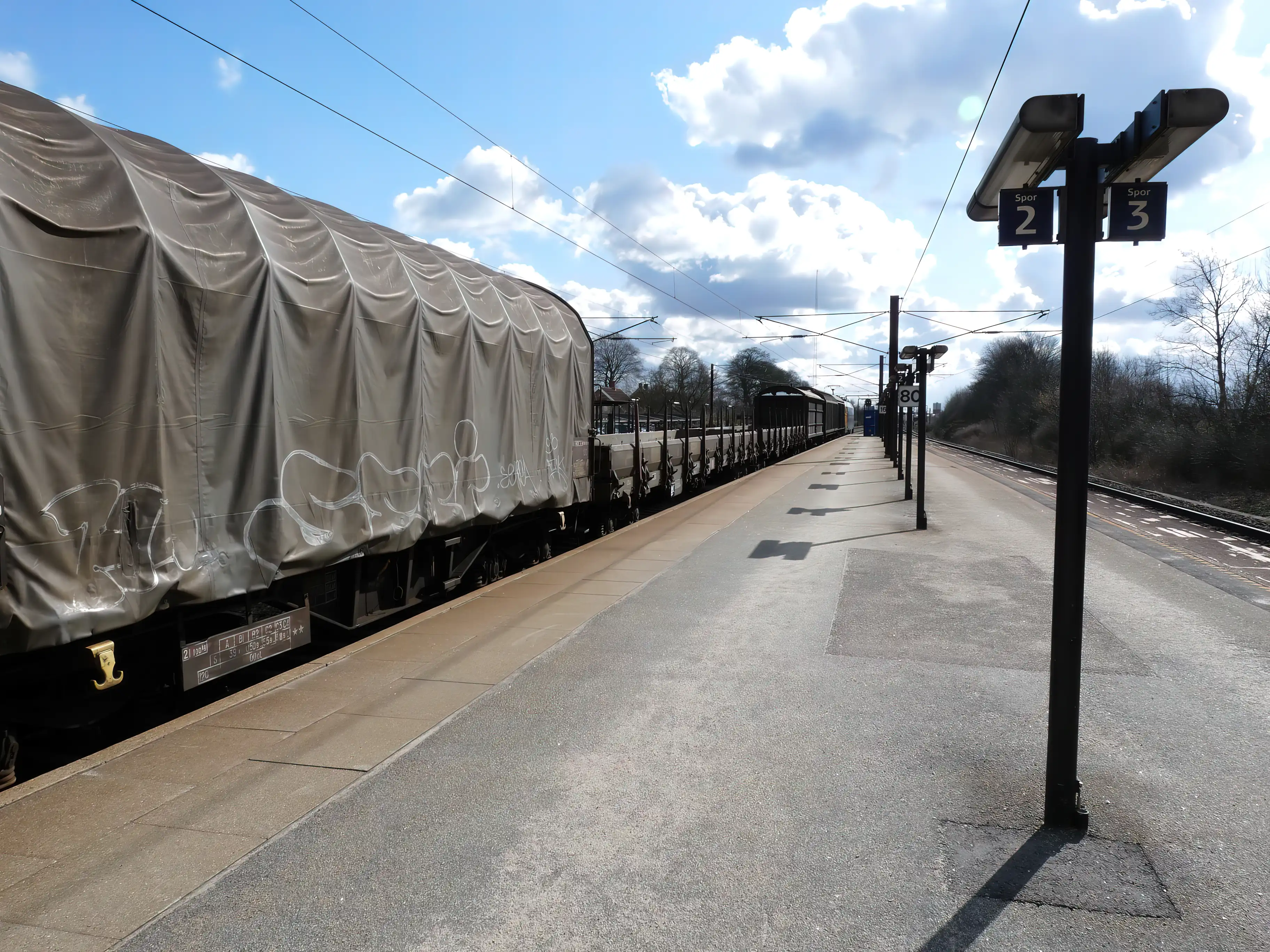 Billede af Borup Station.