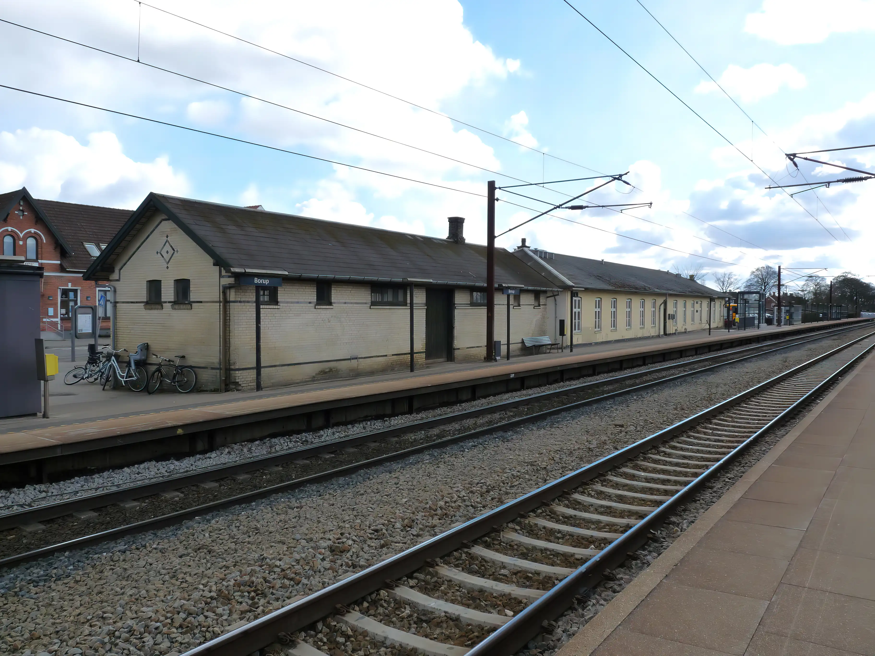 Billede af Borup Station.