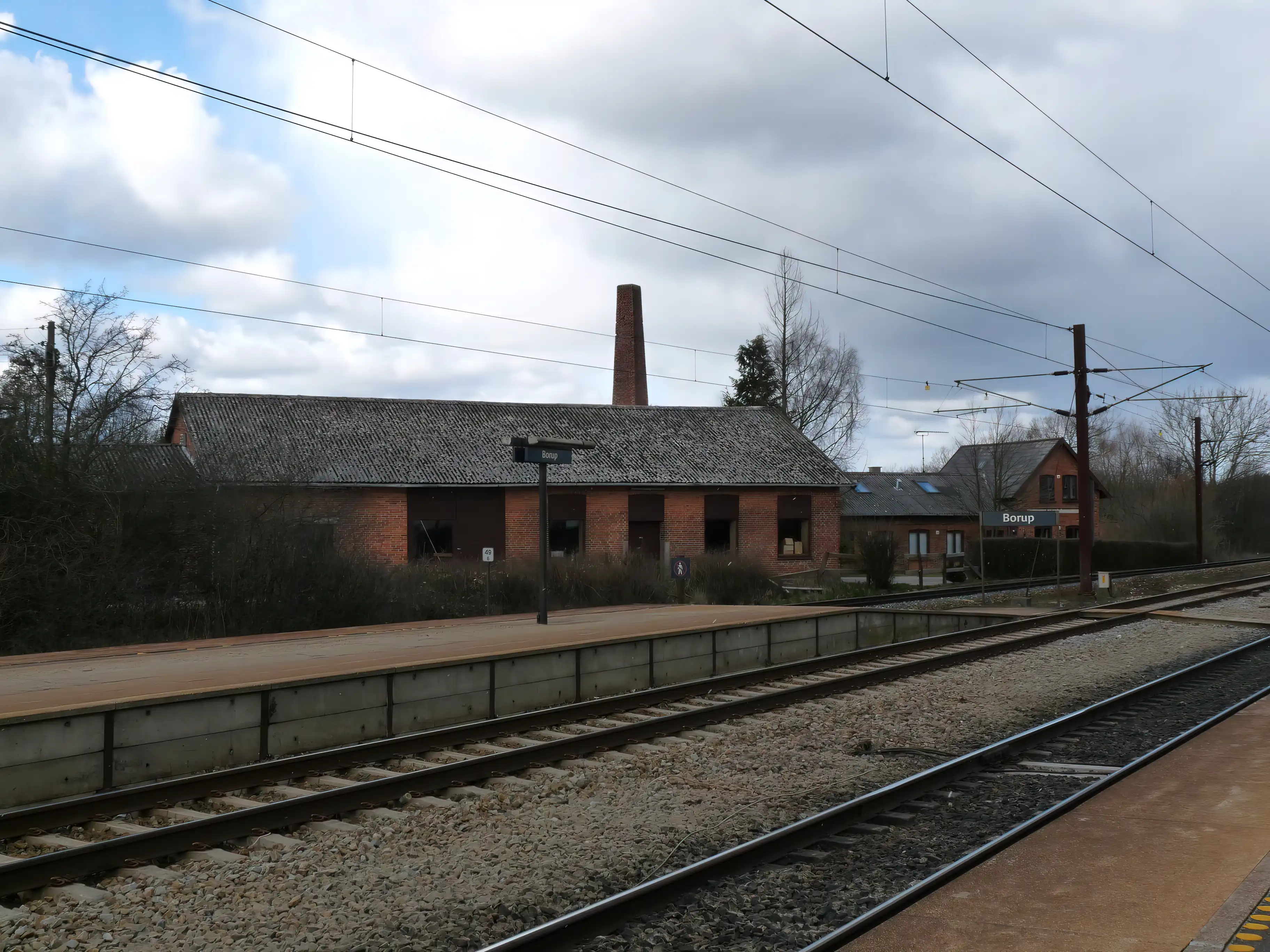 Billede af Borup Station.