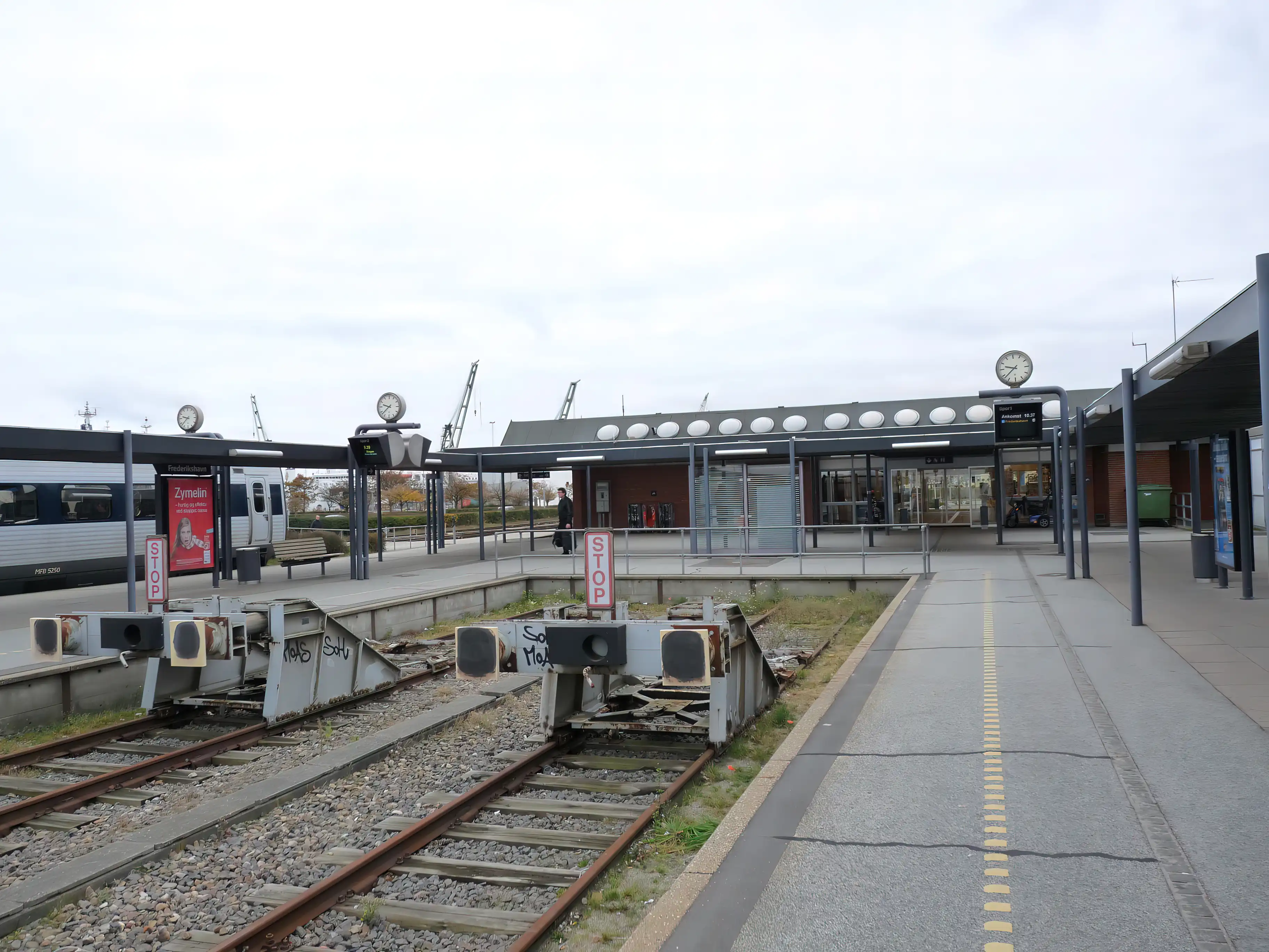 Billede af Frederikshavn Station. Billede af Frederikshavn Station.