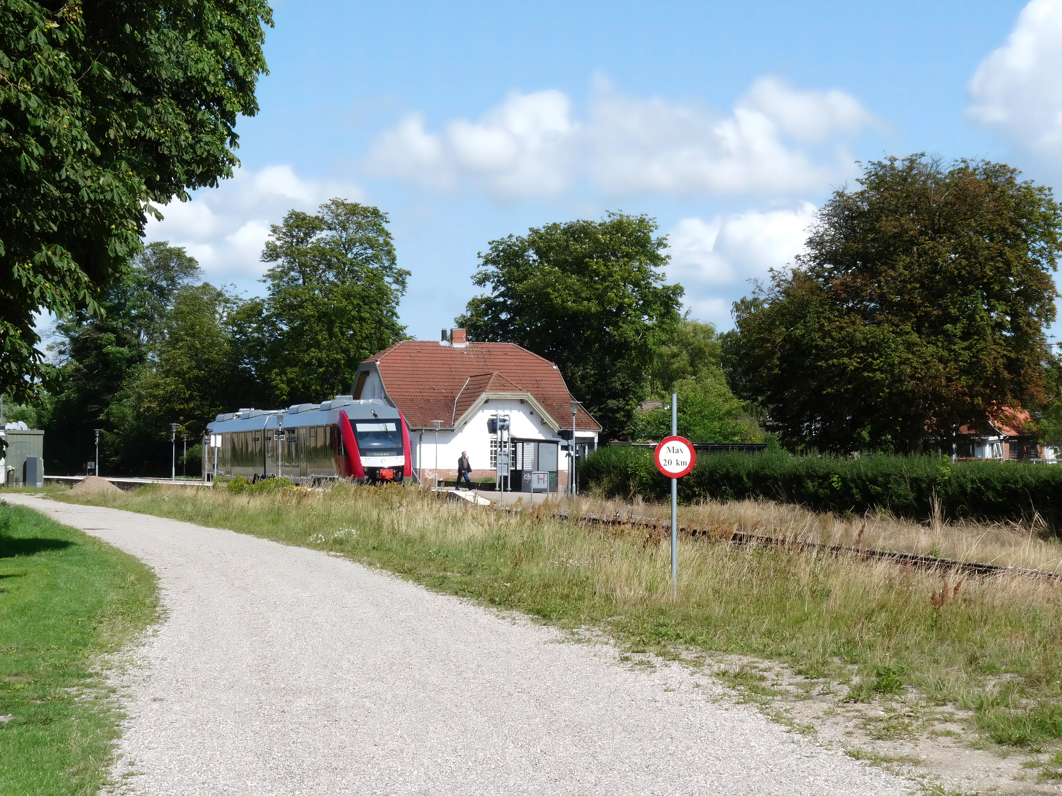 Billede af Grevinge Station.