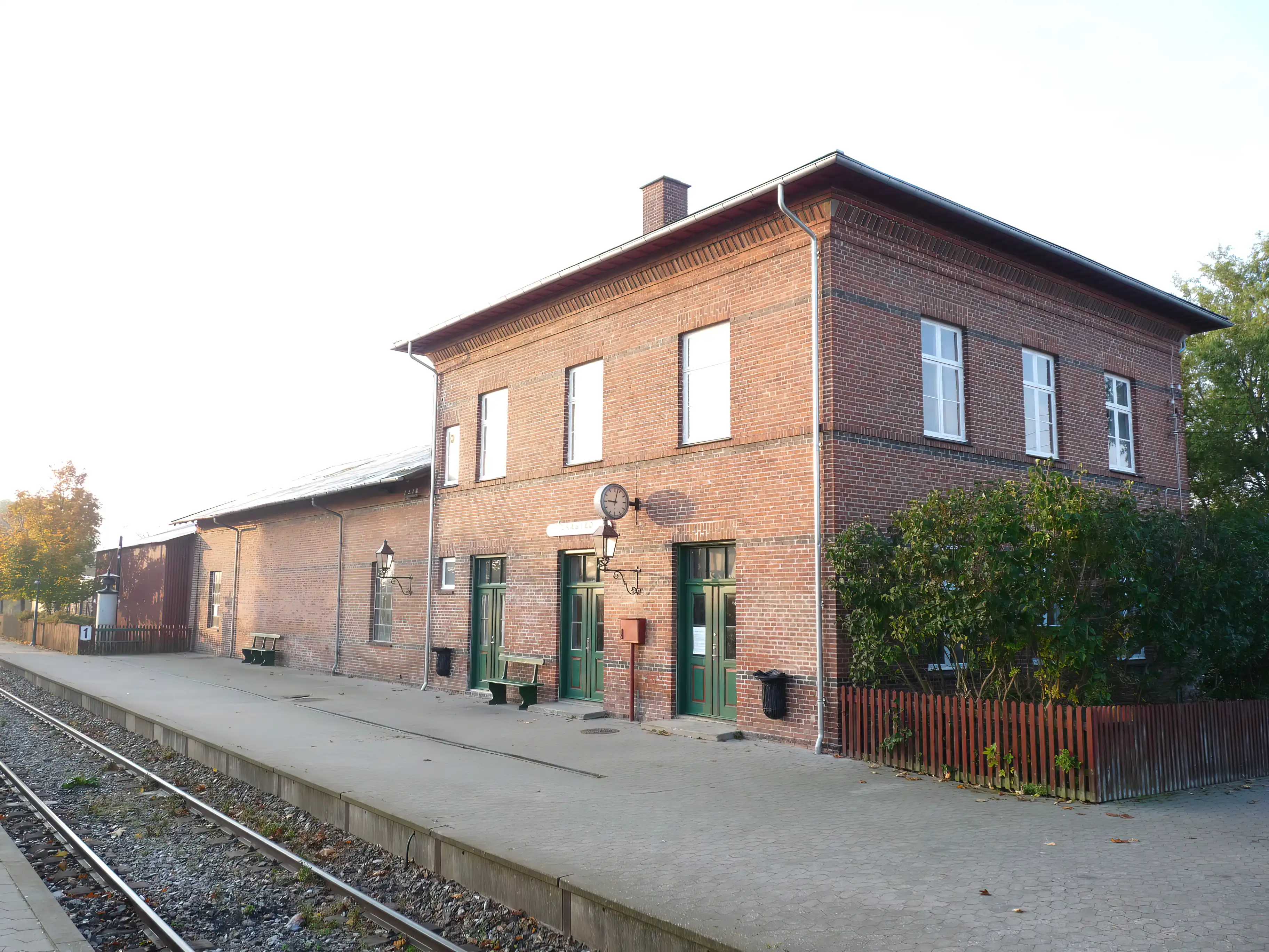 Billede af Græsted Station.