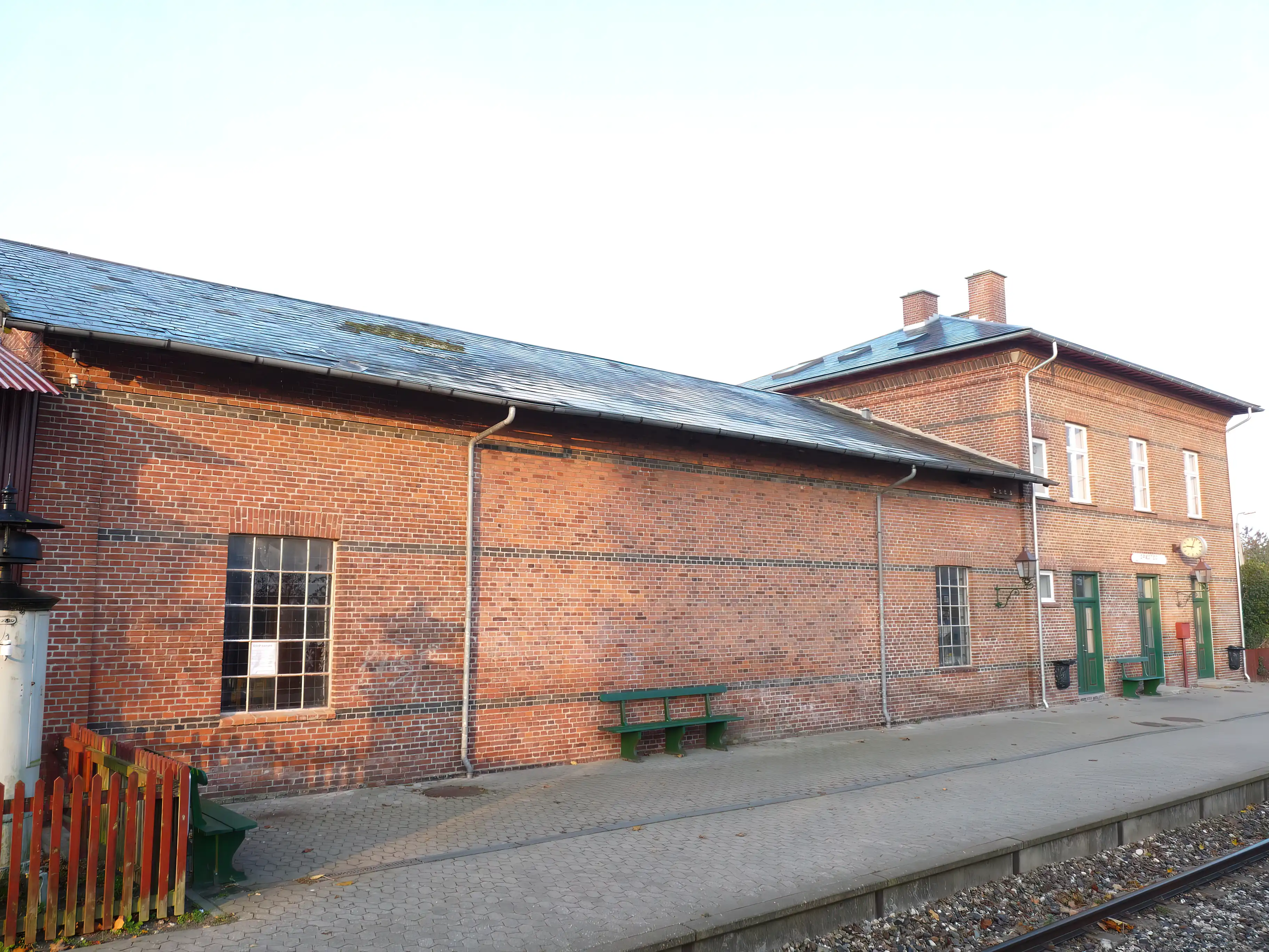Billede af Græsted Station.