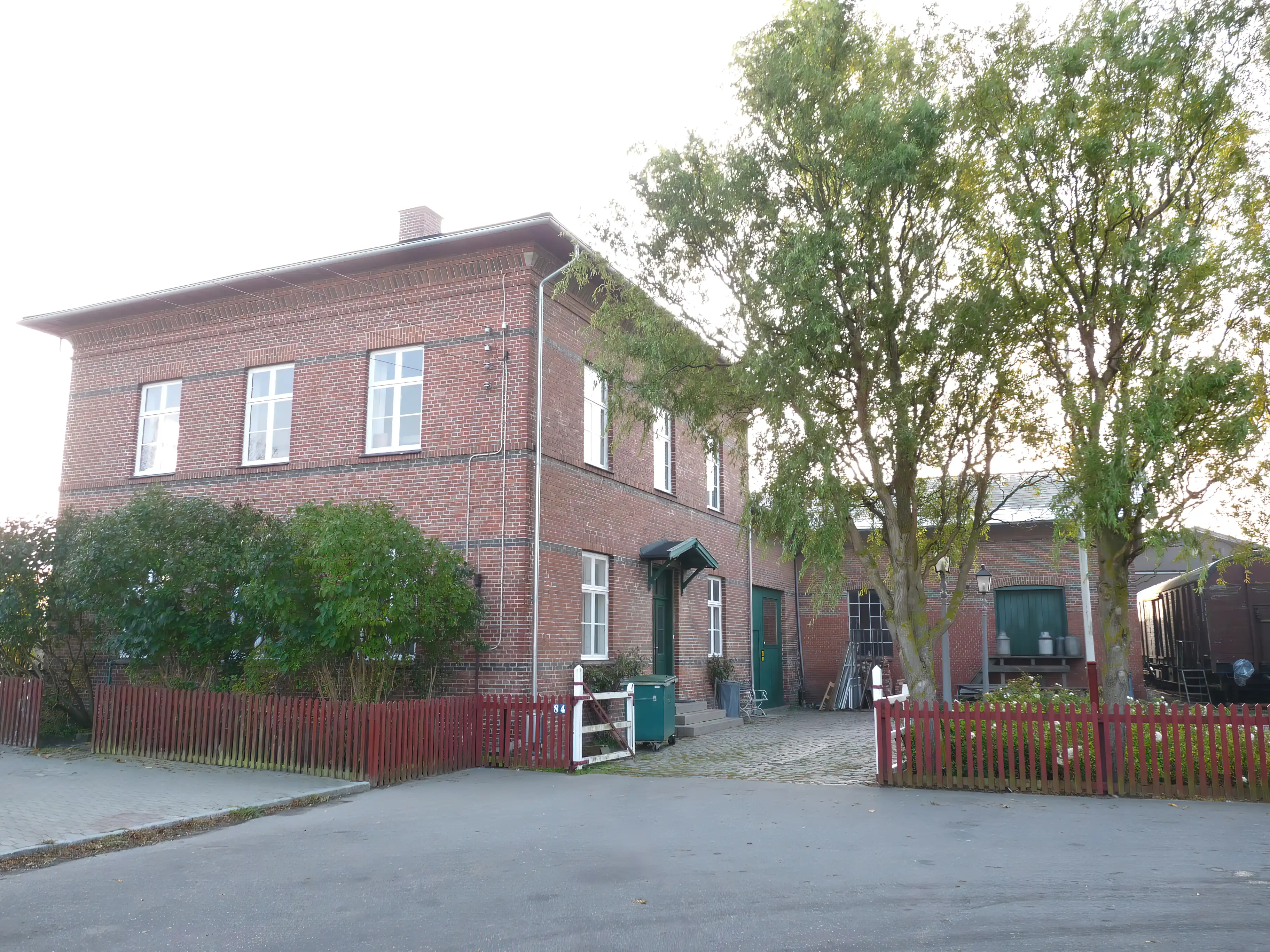 Billede af Græsted Station.