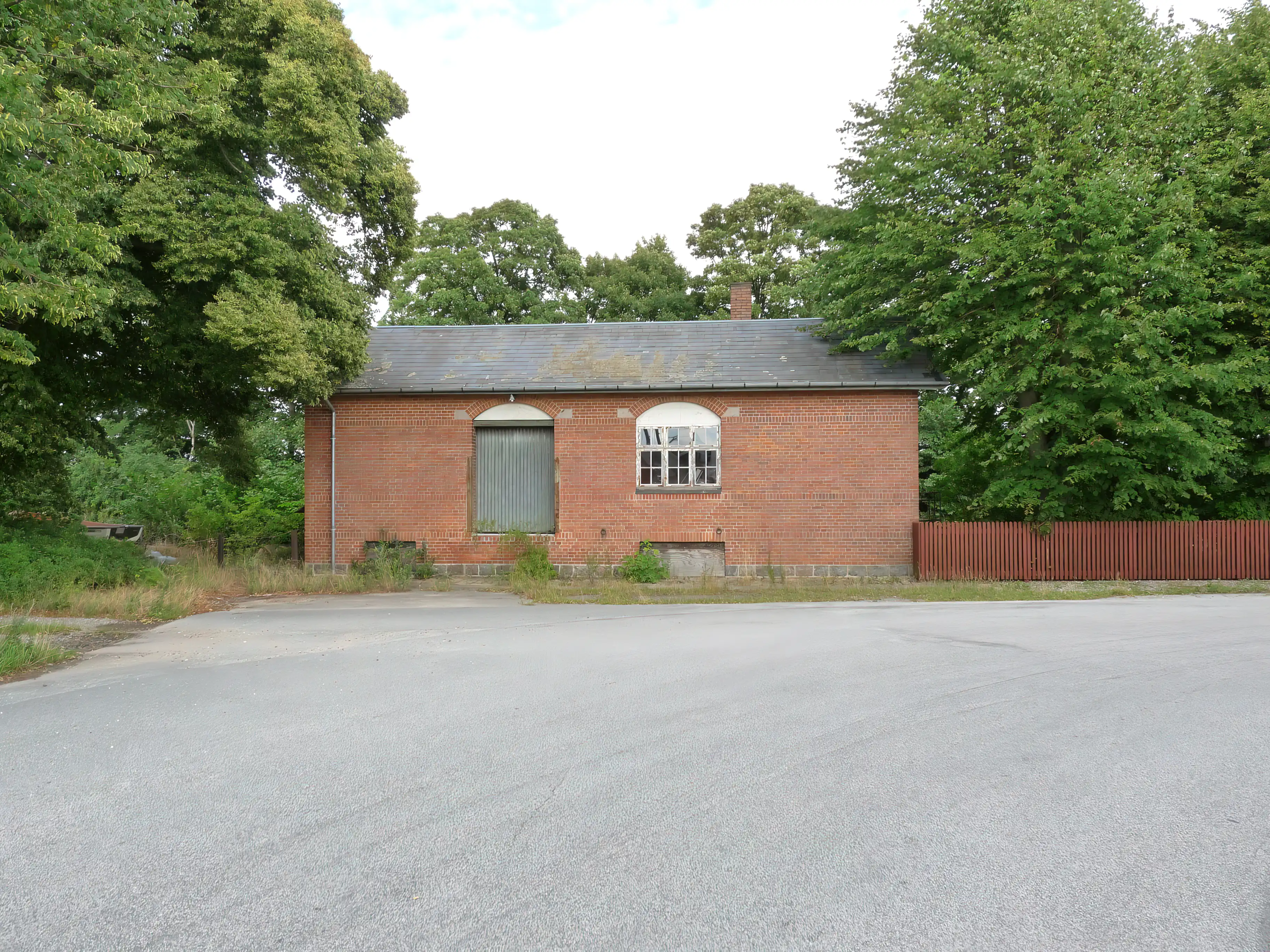 Billede af Havrebjerg Stations pakhus.