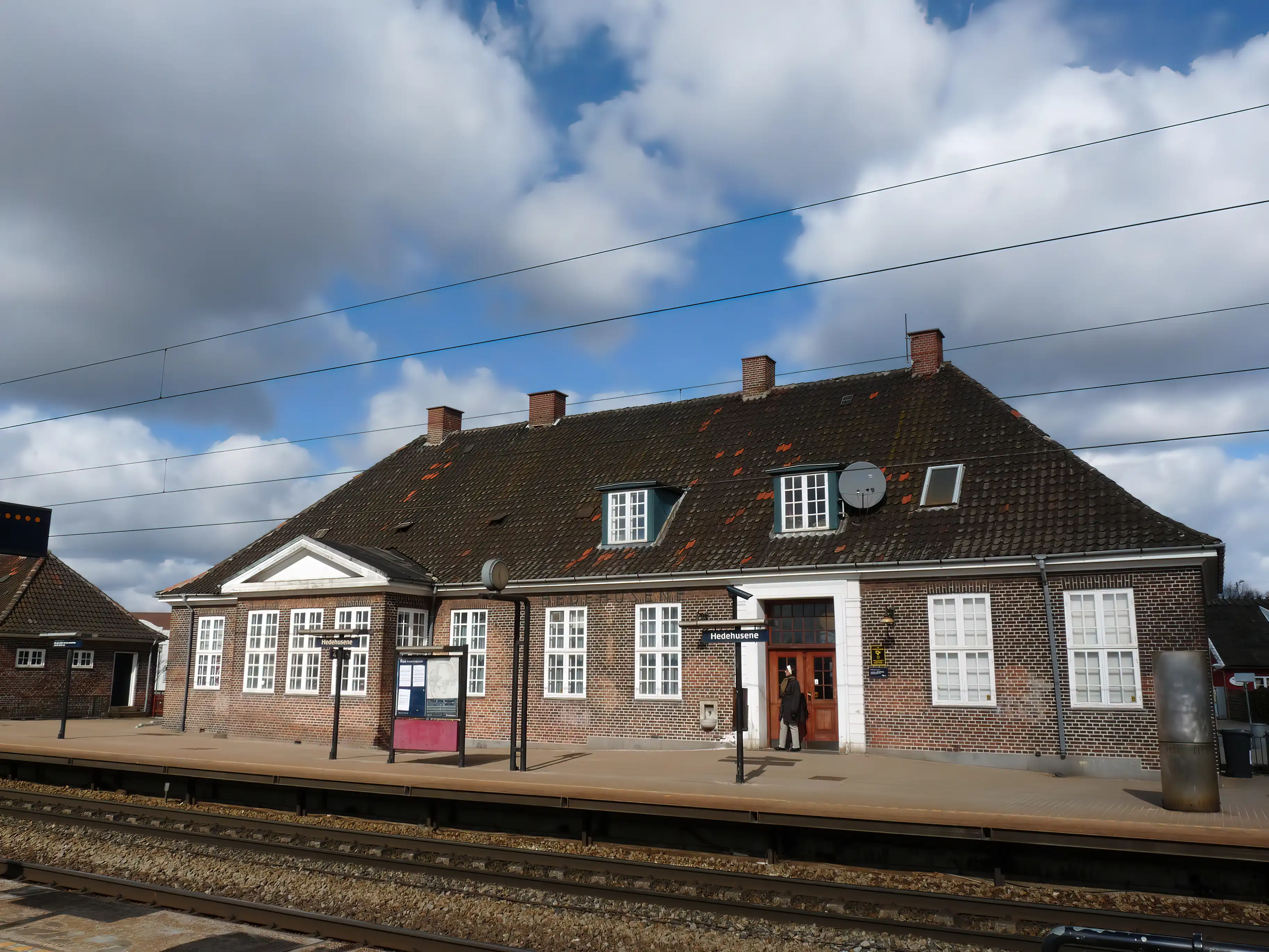 Billede af Hedehusene Station.
