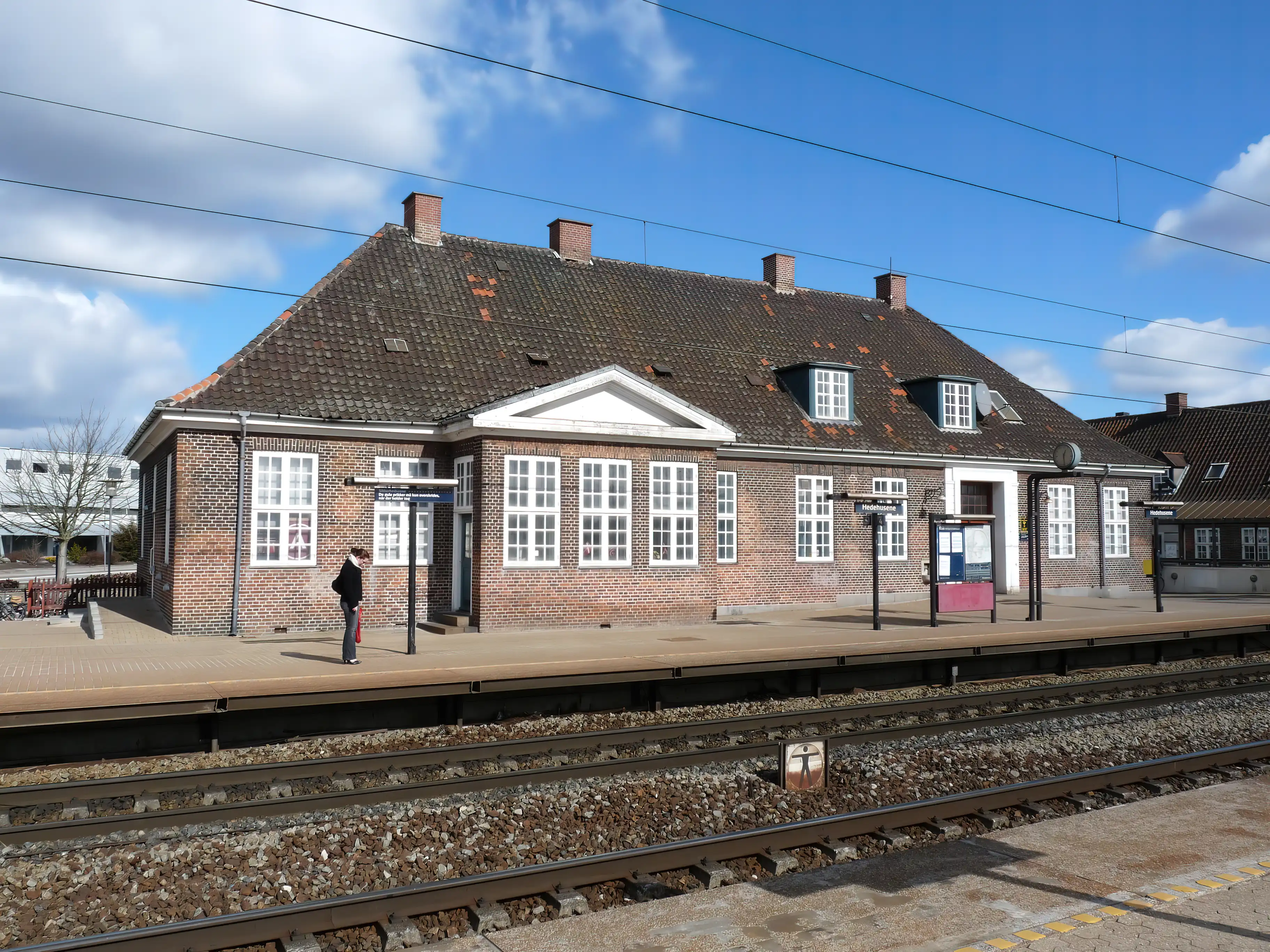 Billede af Hedehusene Station.