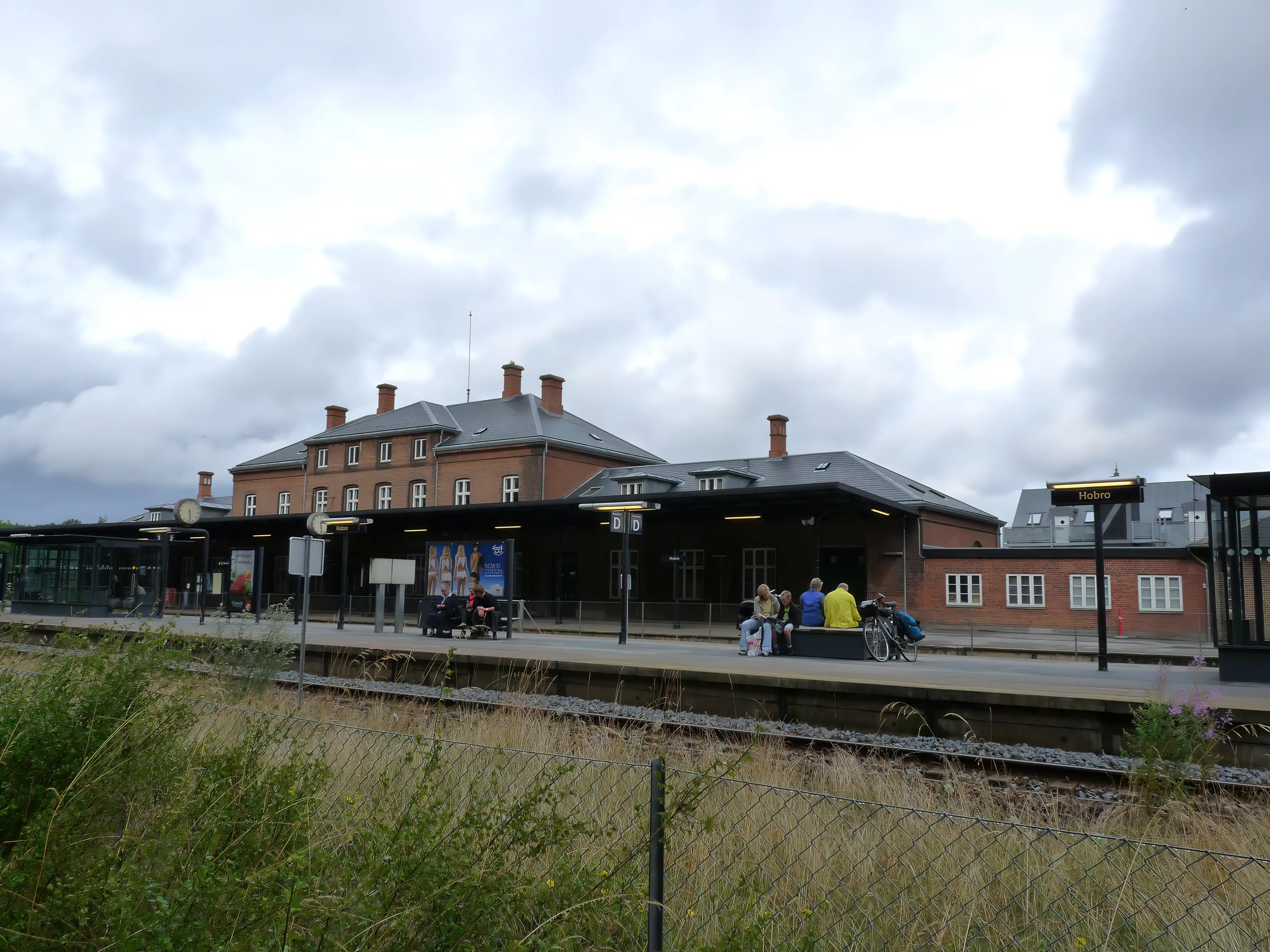 Billede af Hobro Station. Billede af Hobro Station.