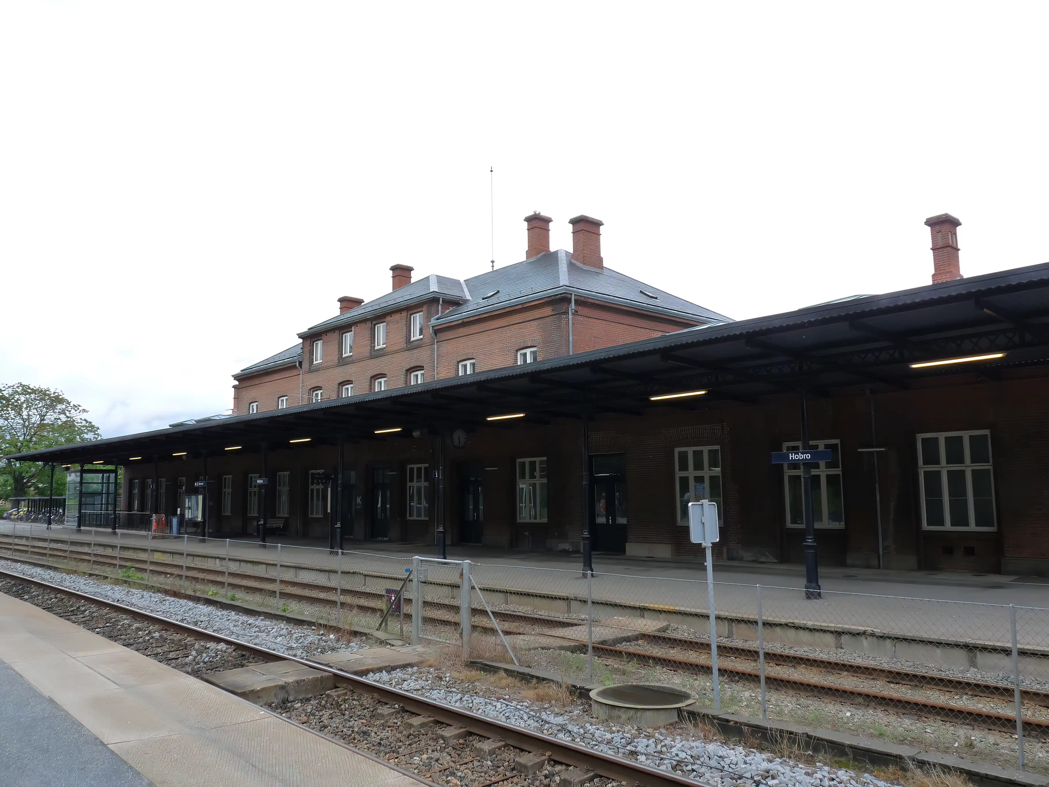 Billede af Hobro Station. Billede af Hobro Station.
