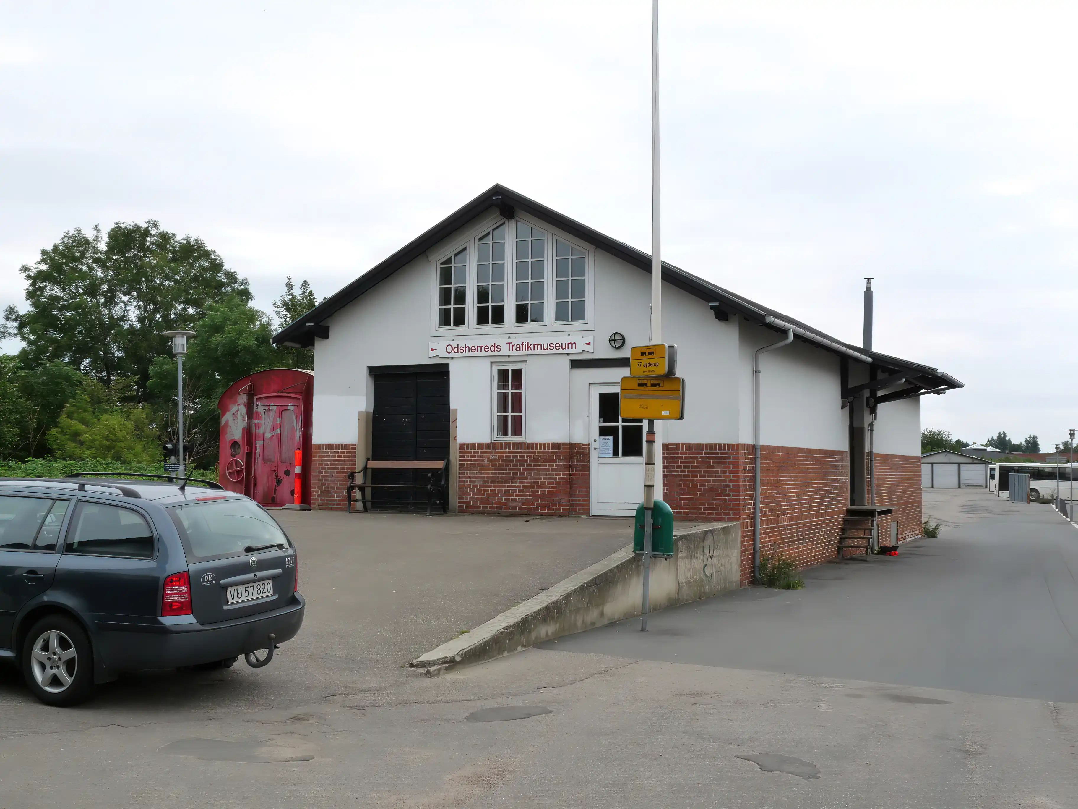 Billede af Hørve Stations pakhus.
