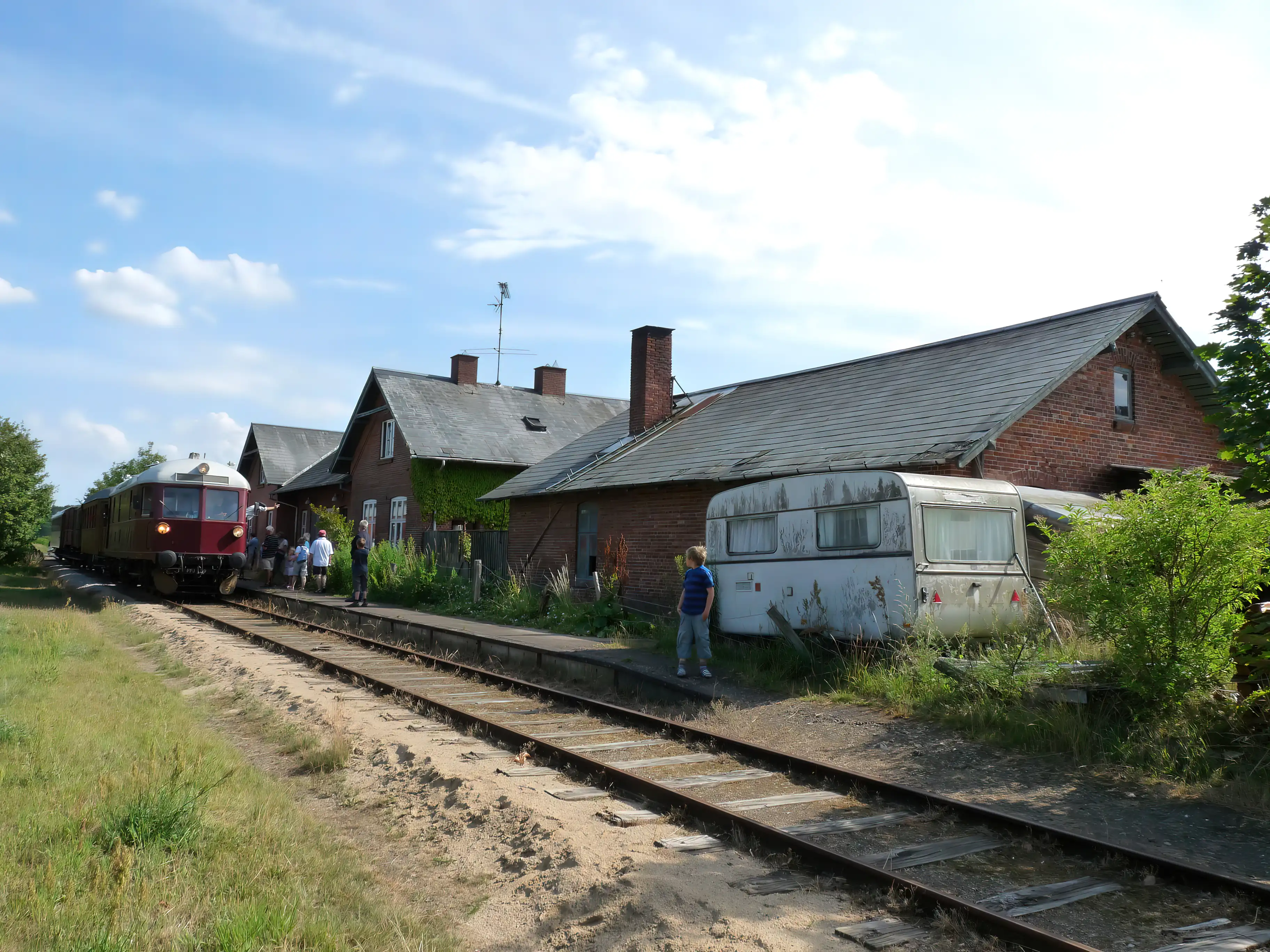 Billede af Korinth Station. Billede af Korinth Station.
