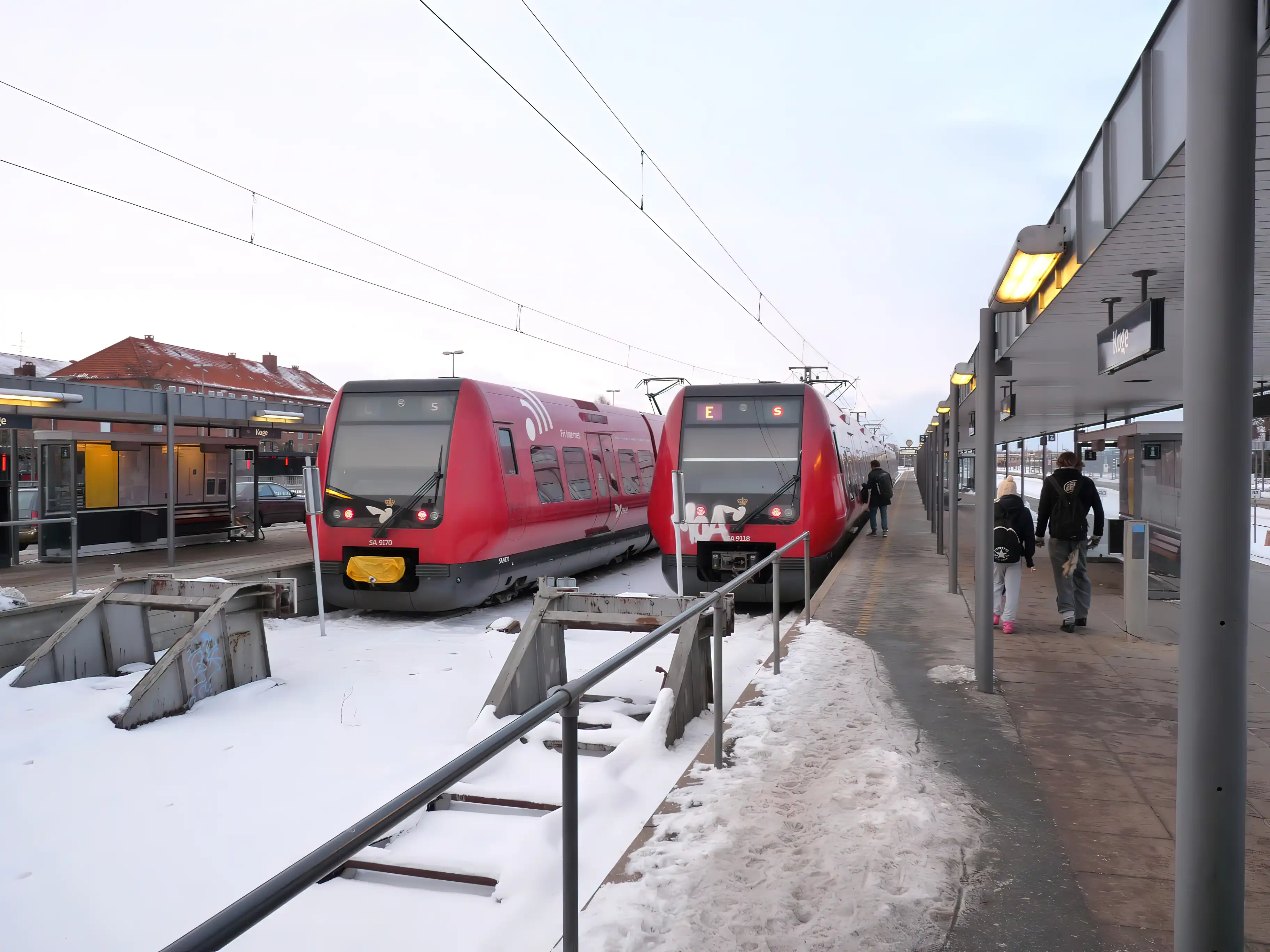Billede af Køge Station.