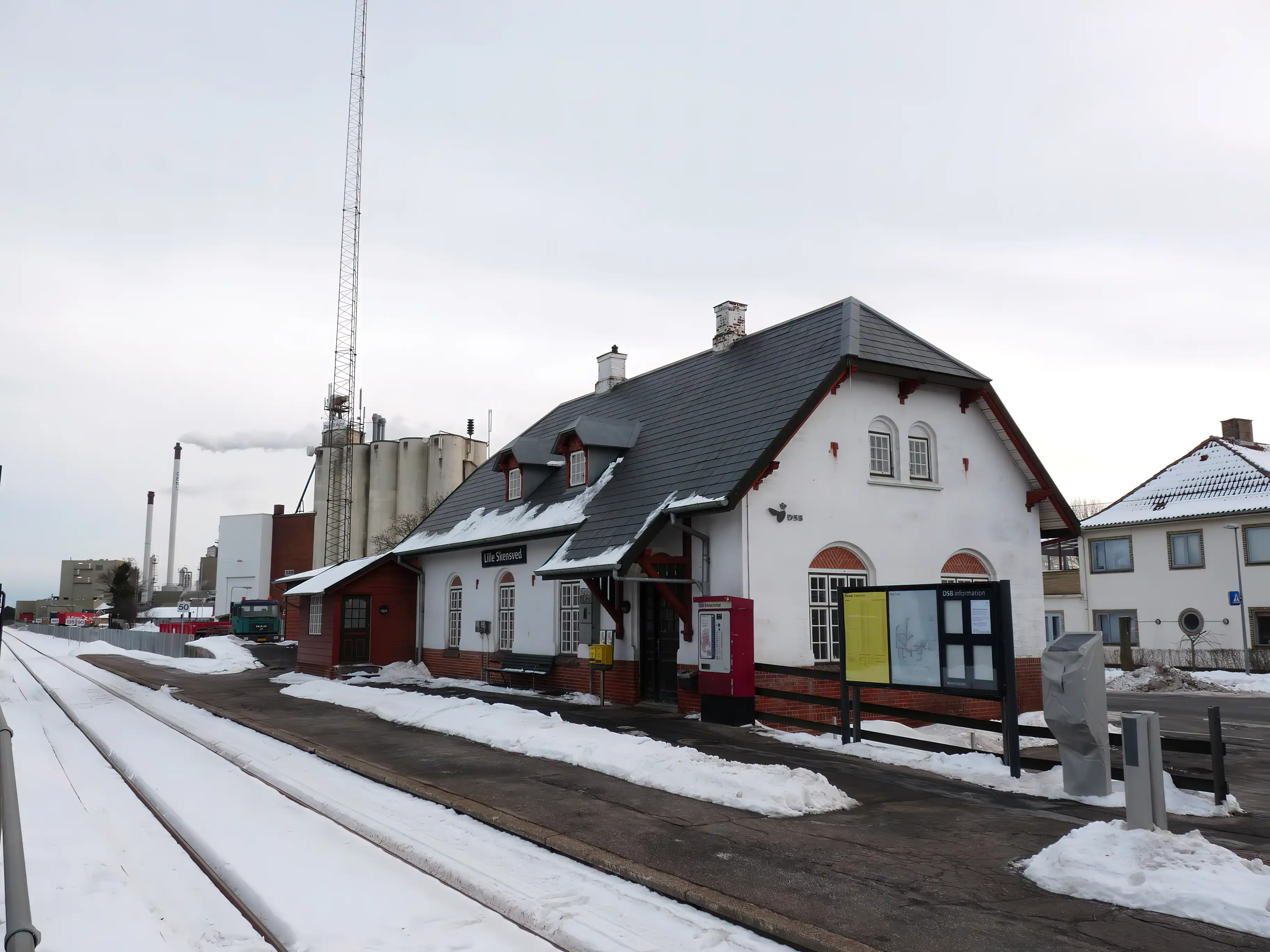 Billede af Lille Skensved Station. Billede af Lille Skensved Station.
