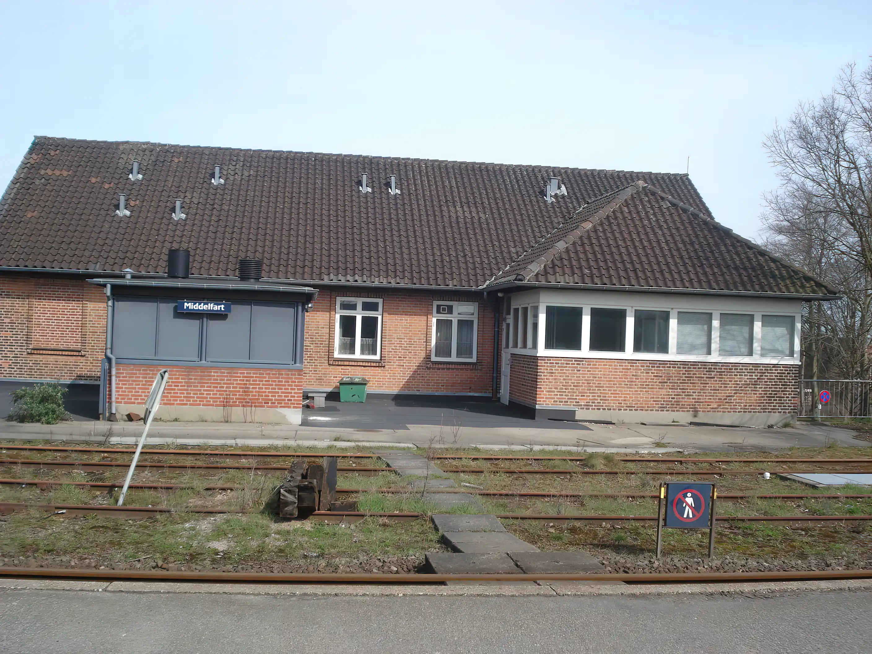 Billede af Middelfart Station.