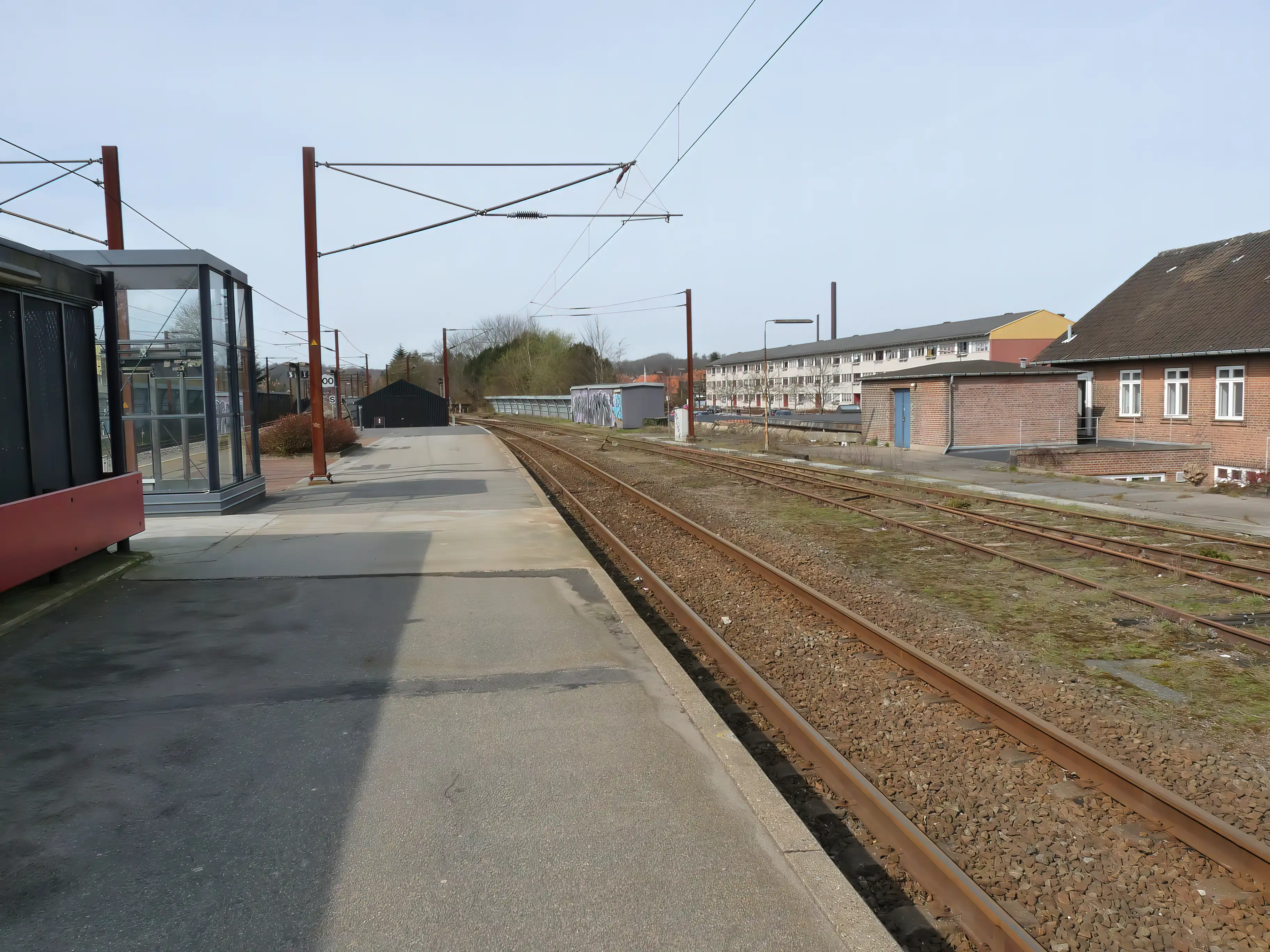 Billede af Middelfart Station.
