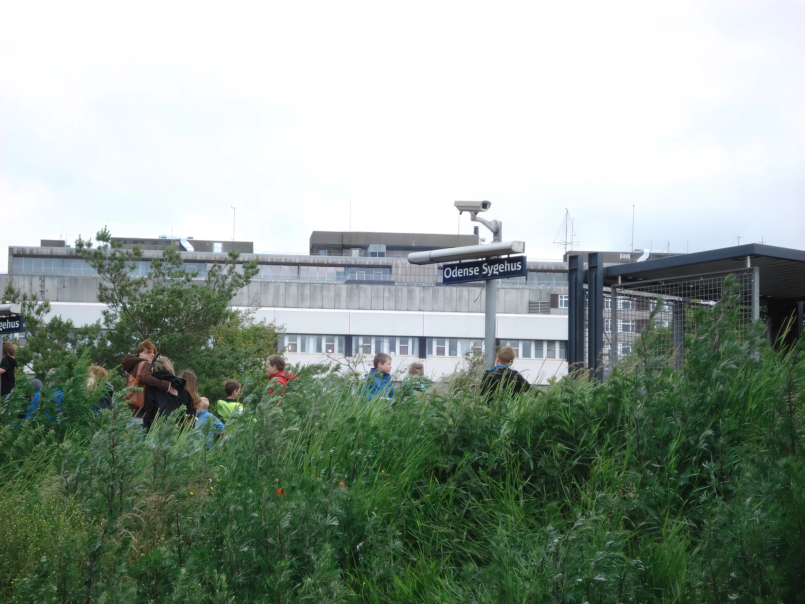 Billede af Odense Sygehus Trinbræt.