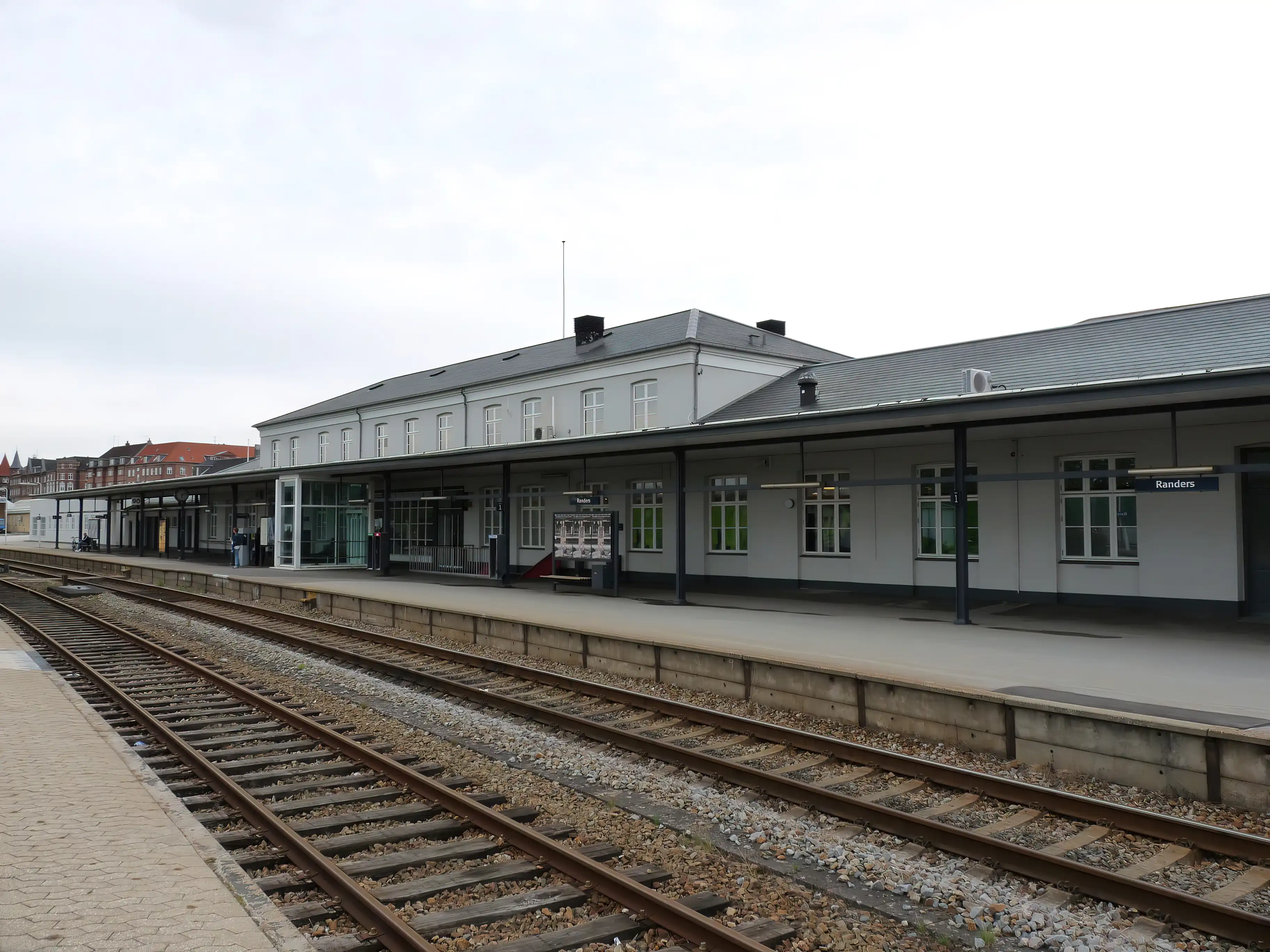 Billede af Randers Station. Billede af Randers Station.