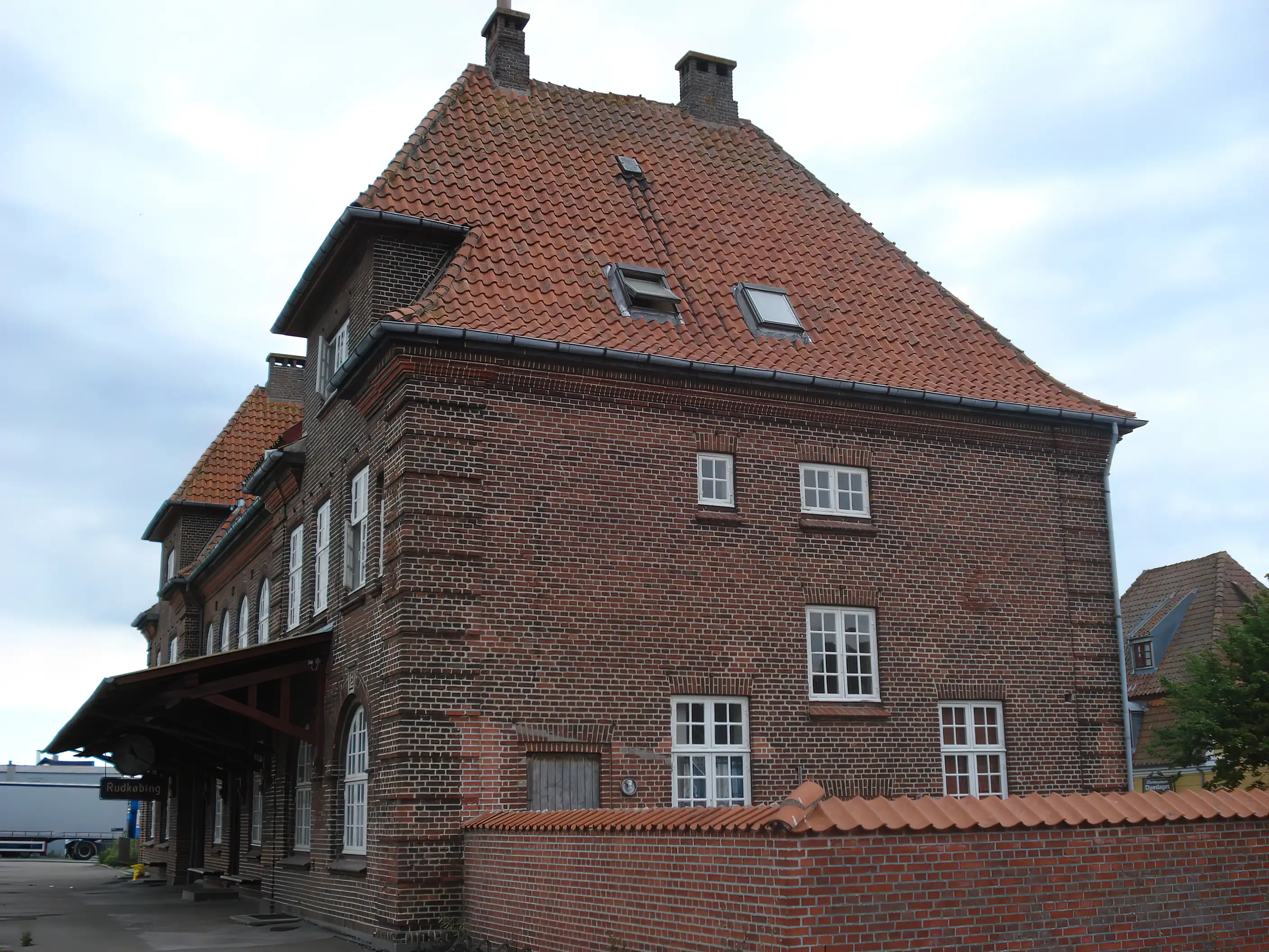 Billede af Rudkøbing Station.