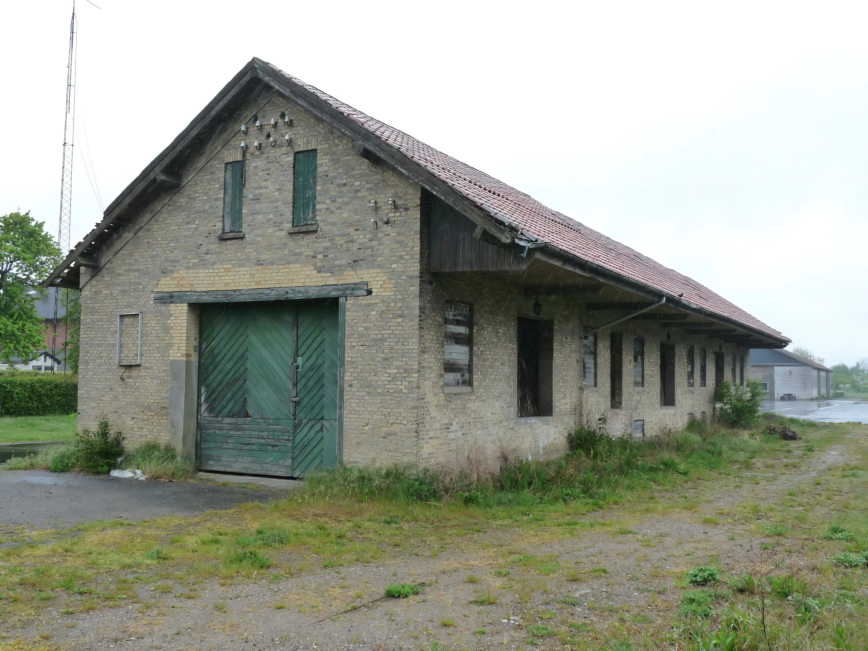 Billede af Rødby Stations pakhus.