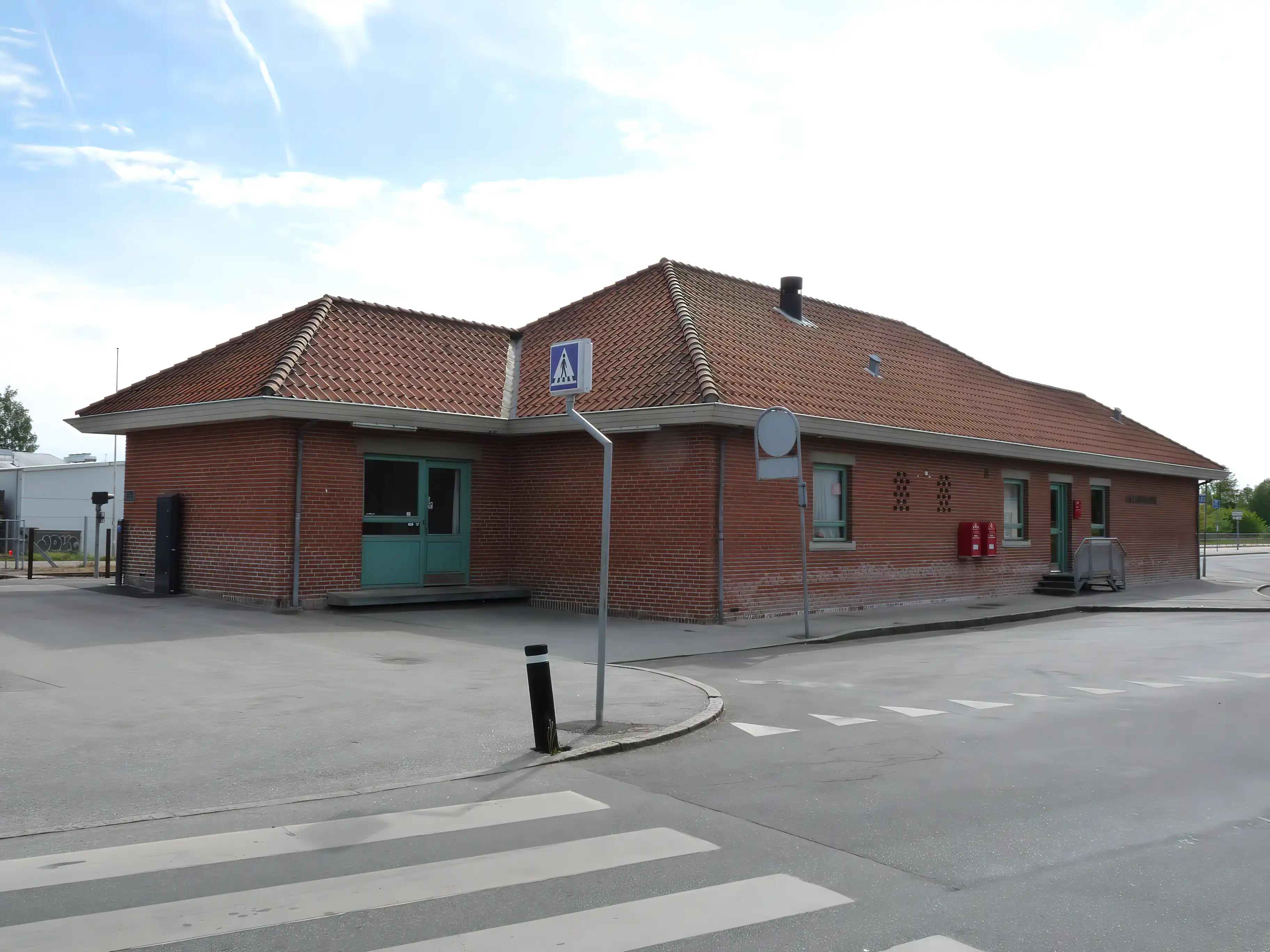 Billede af Sakskøbing Station. Billede af Sakskøbing Station.