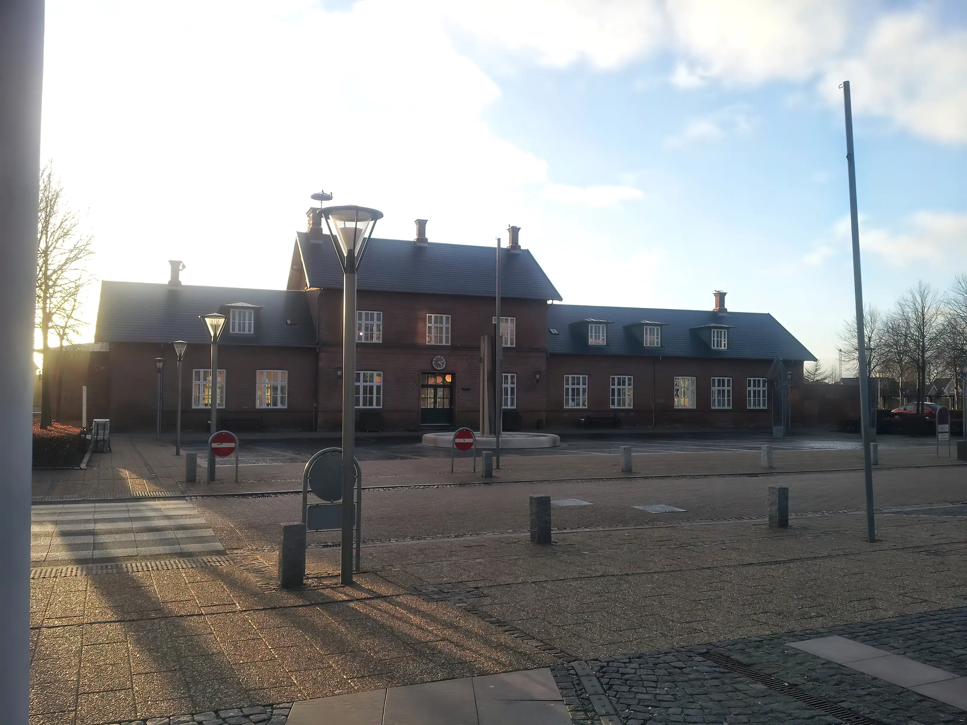 Billede af Skjern Station. Billede af Skjern Station.