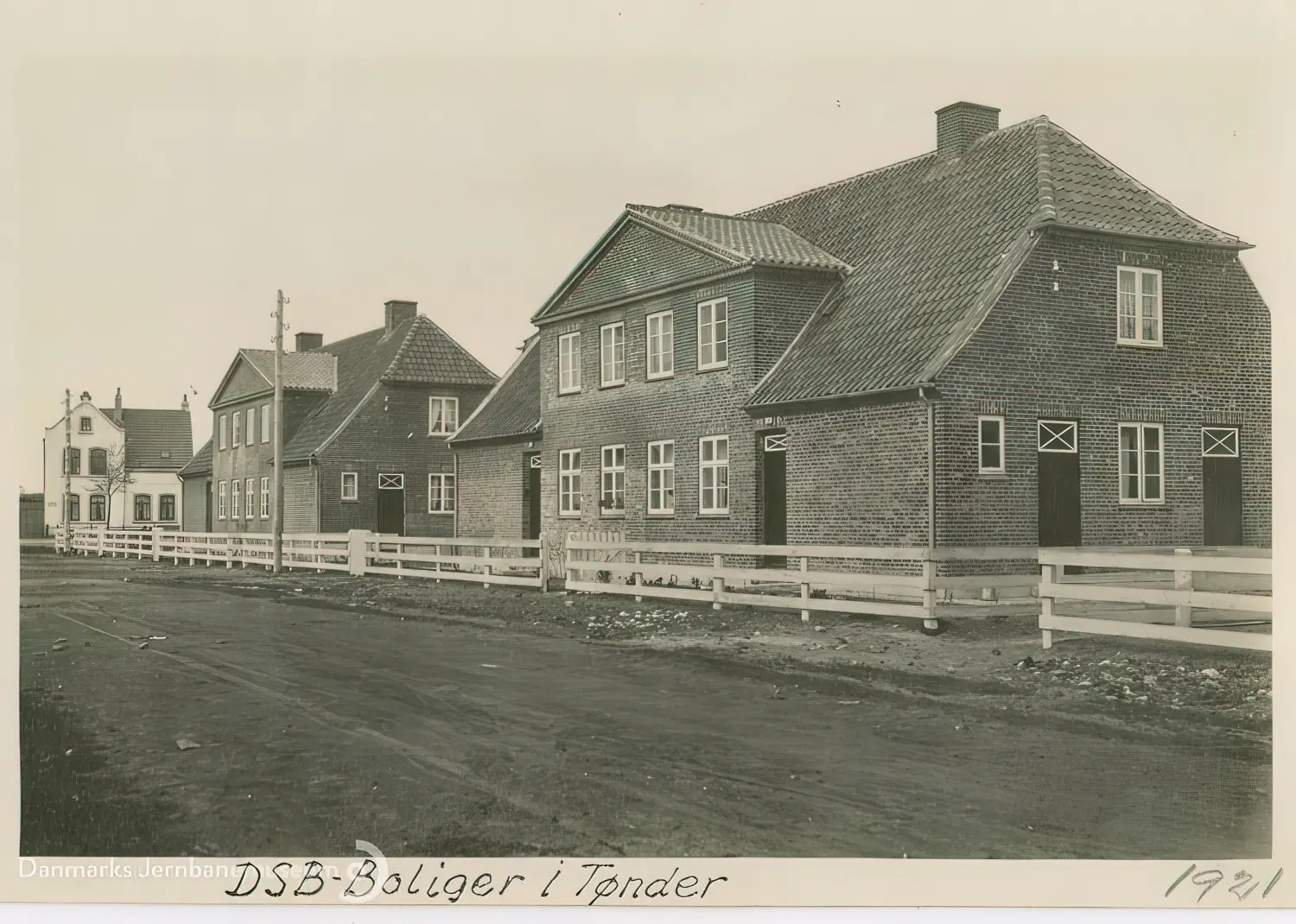 Billede af assistentboliger ved Tønder H Station i Horupsgade 4-10.