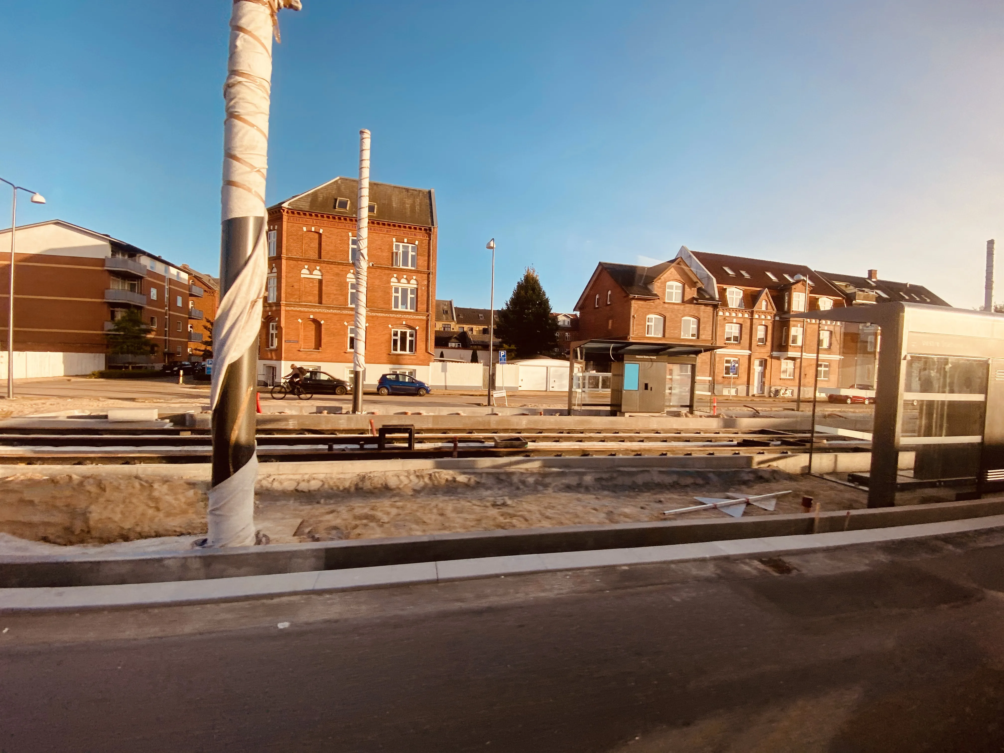 Billede af Vestre Stationsvej Letbanestation. Billede af Vestre Stationsvej Letbanestation.