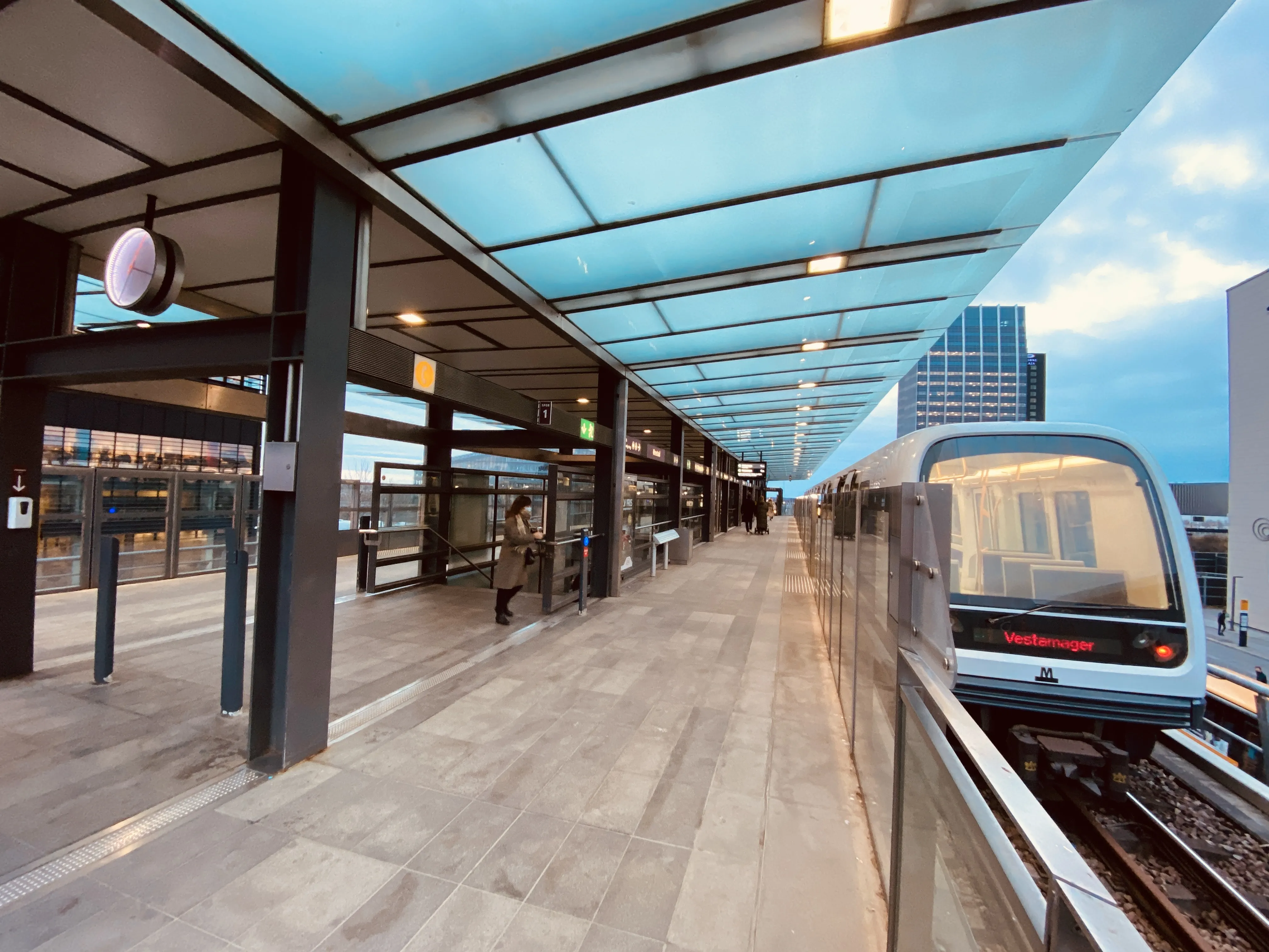 Billede af Ørestad Metrostation. Billede af Ørestad Metrostation.