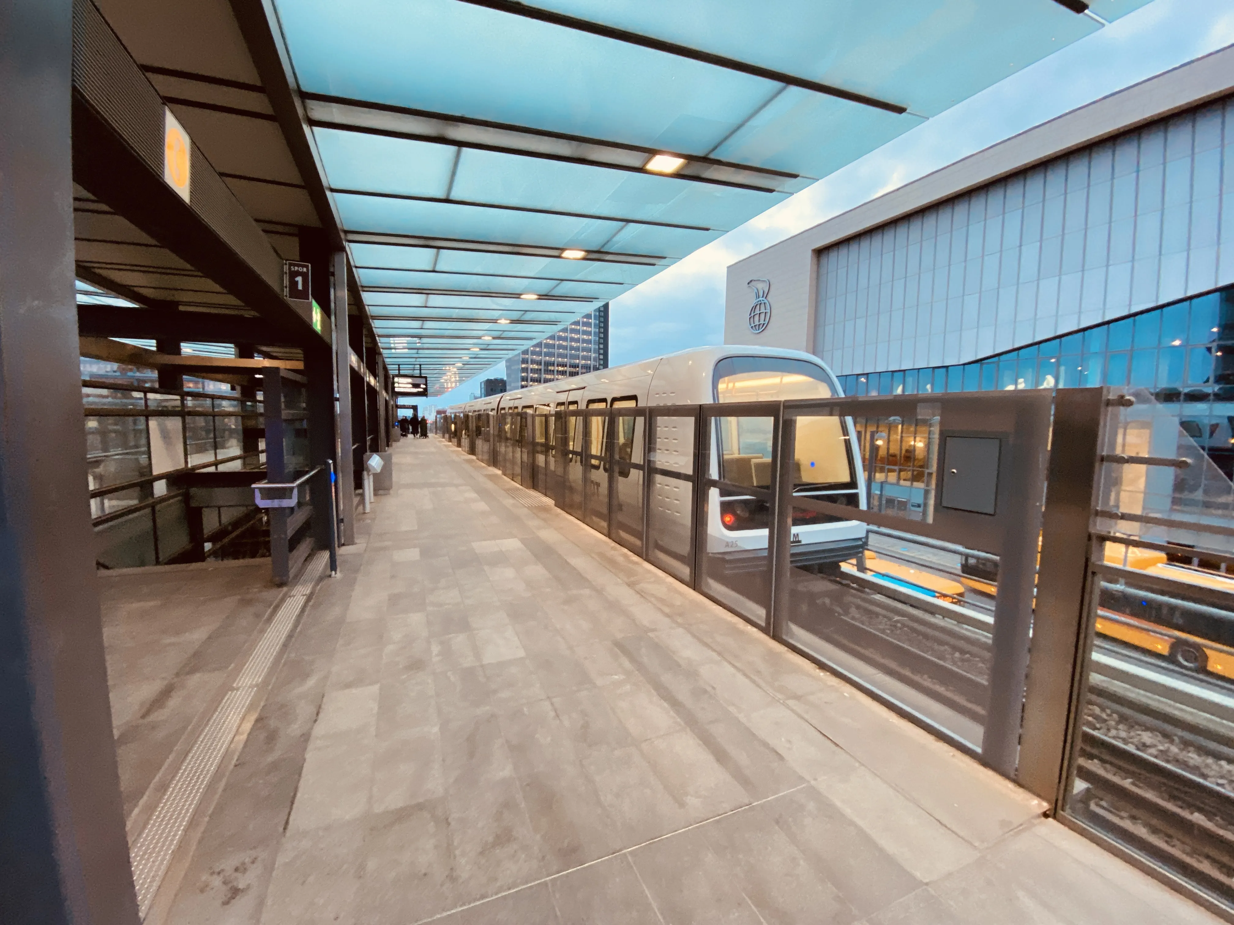 Billede af Ørestad Metrostation. Billede af Ørestad Metrostation.