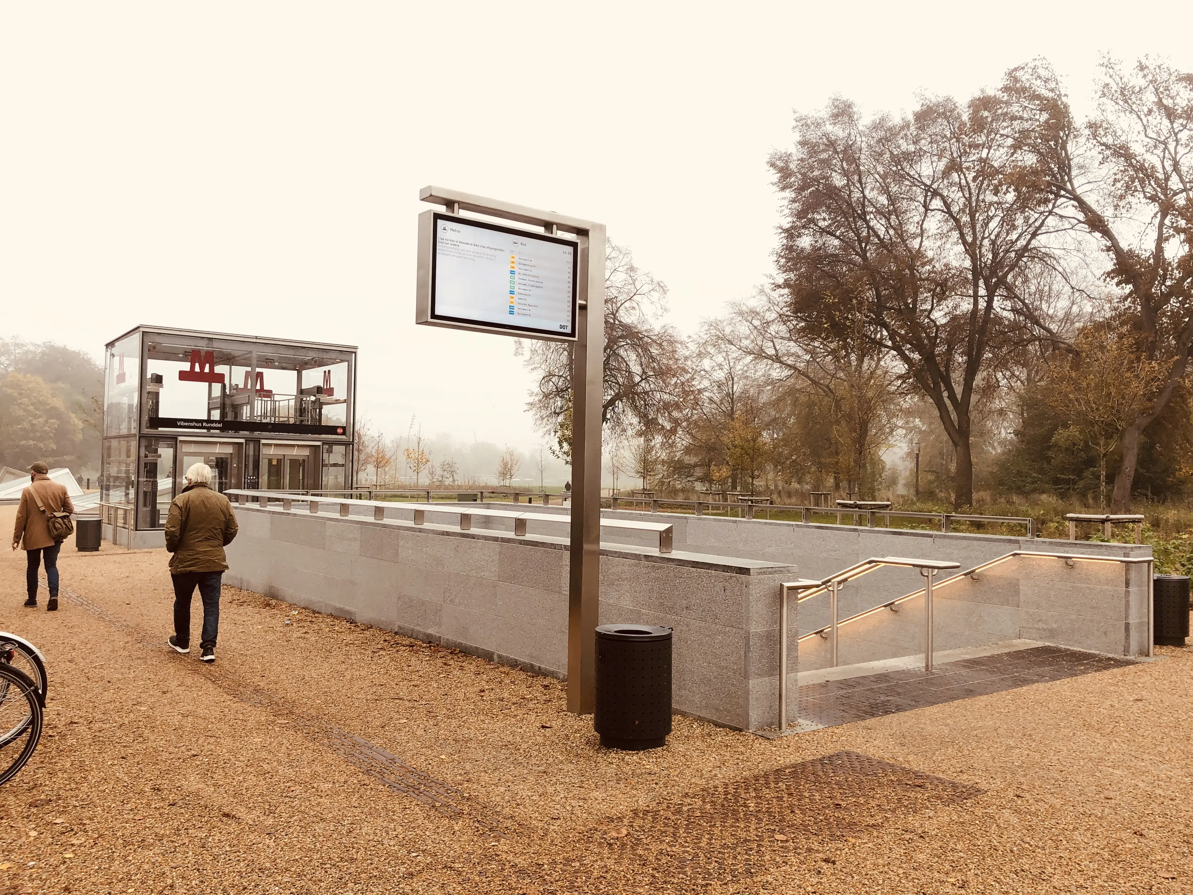 Billede af Vibenshus Runddel Metrostation. Billede af Vibenshus Runddel Metrostation.