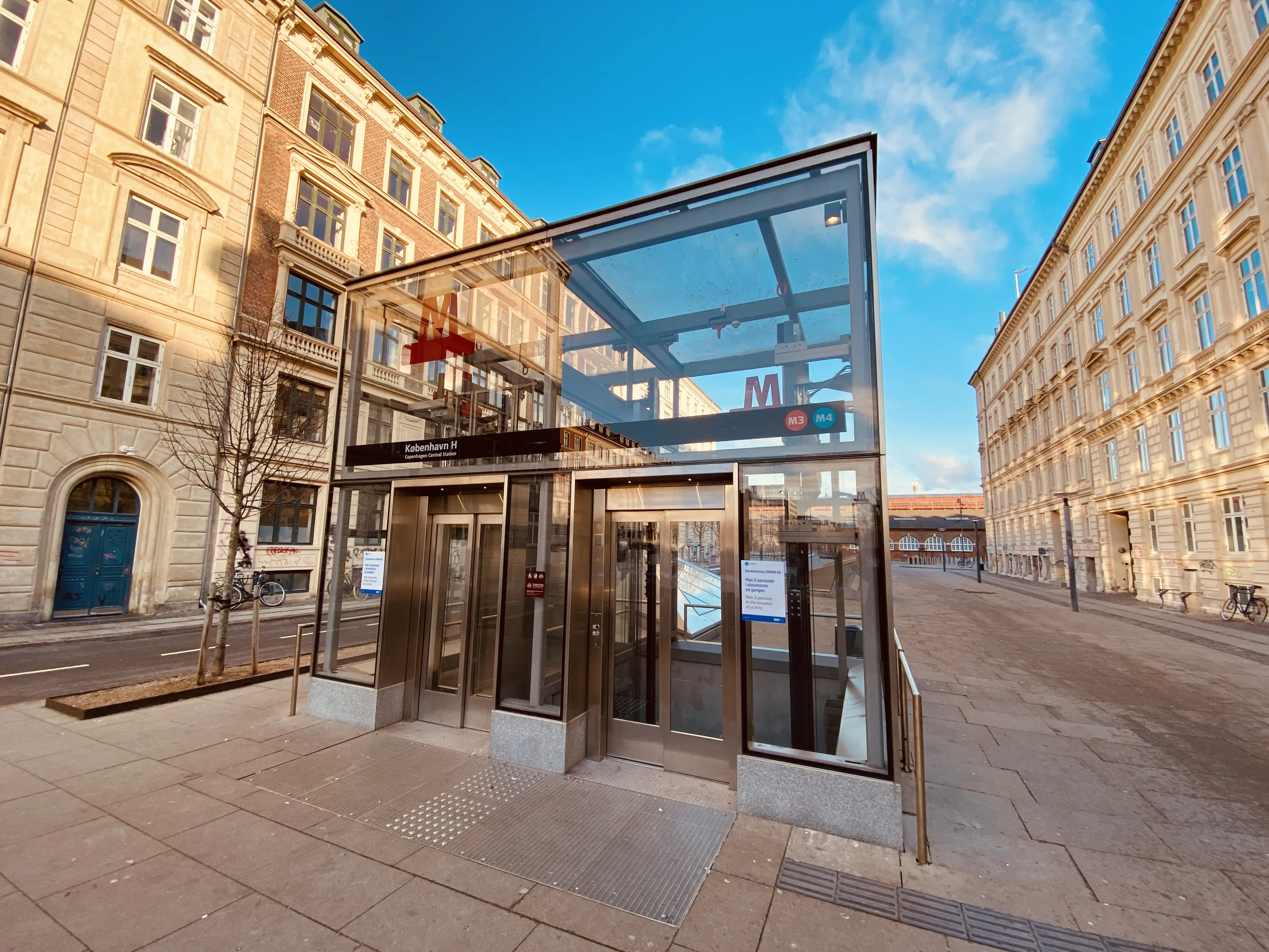 Billede af København H Metrostation. Billede af København H Metrostation.