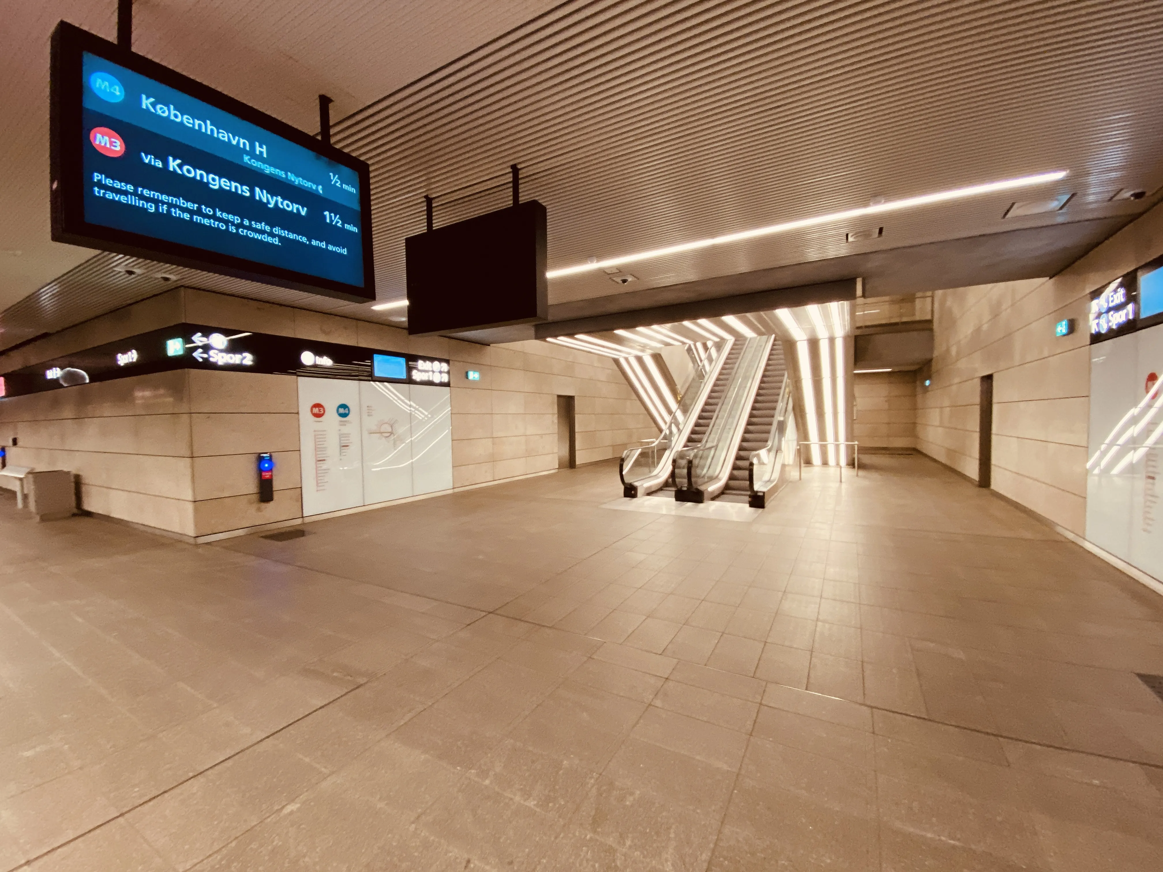 Billede af Marmorkirken Metrostation. Billede af Marmorkirken Metrostation.